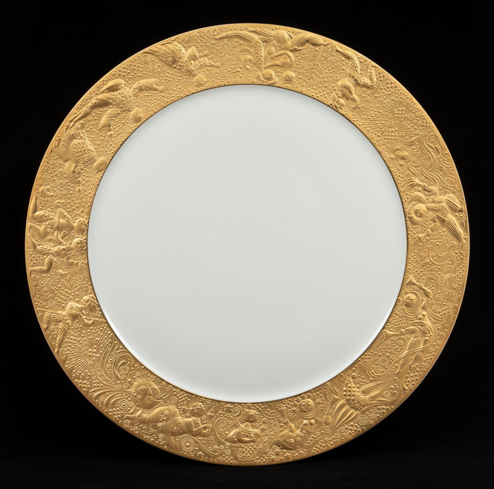 Rosenthal Magic Flute Gold Round Platter (1 of 3)