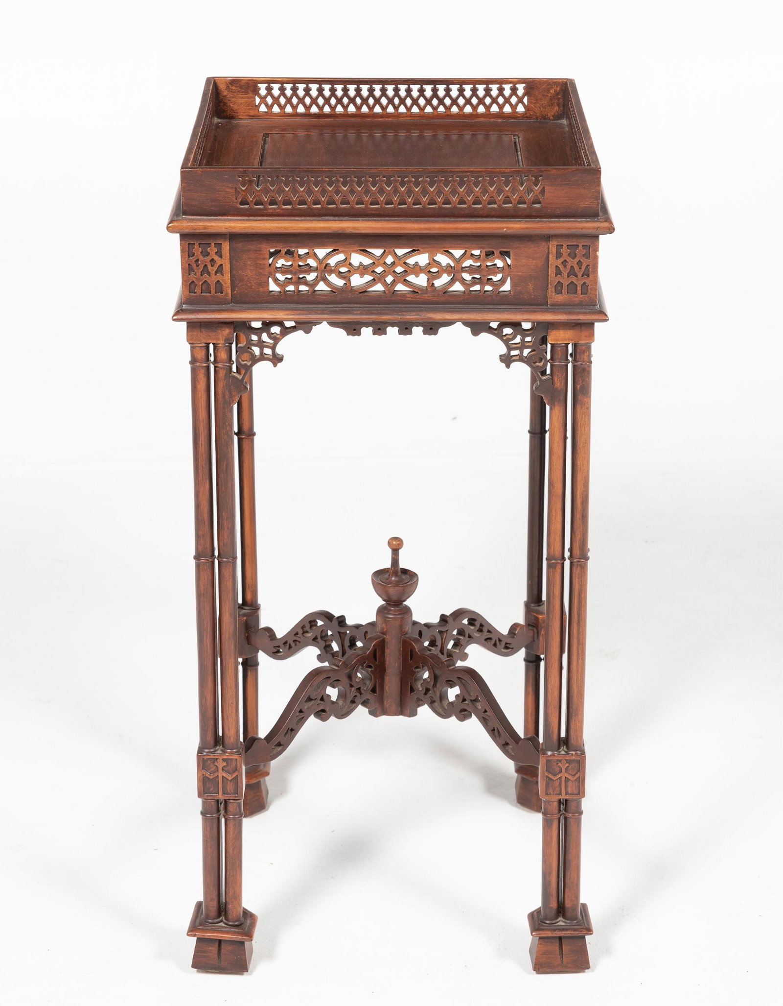 Chinese Chippendale Style Side Table (1 of 5)