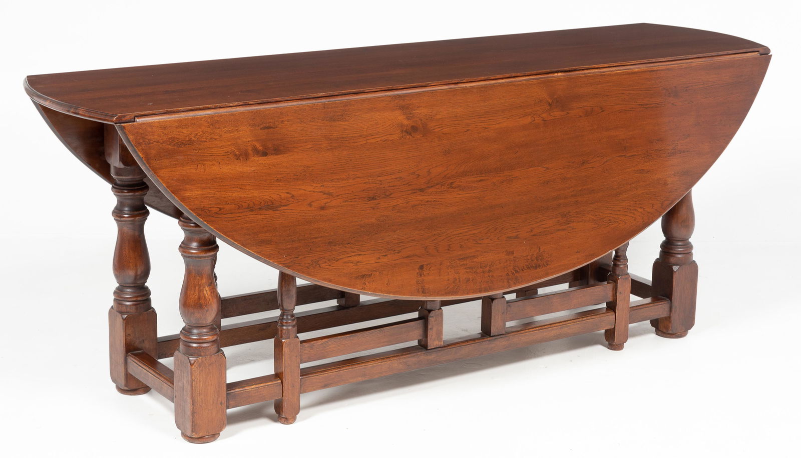 Colonial Revival Bench Made Dining Table (1 of 9)