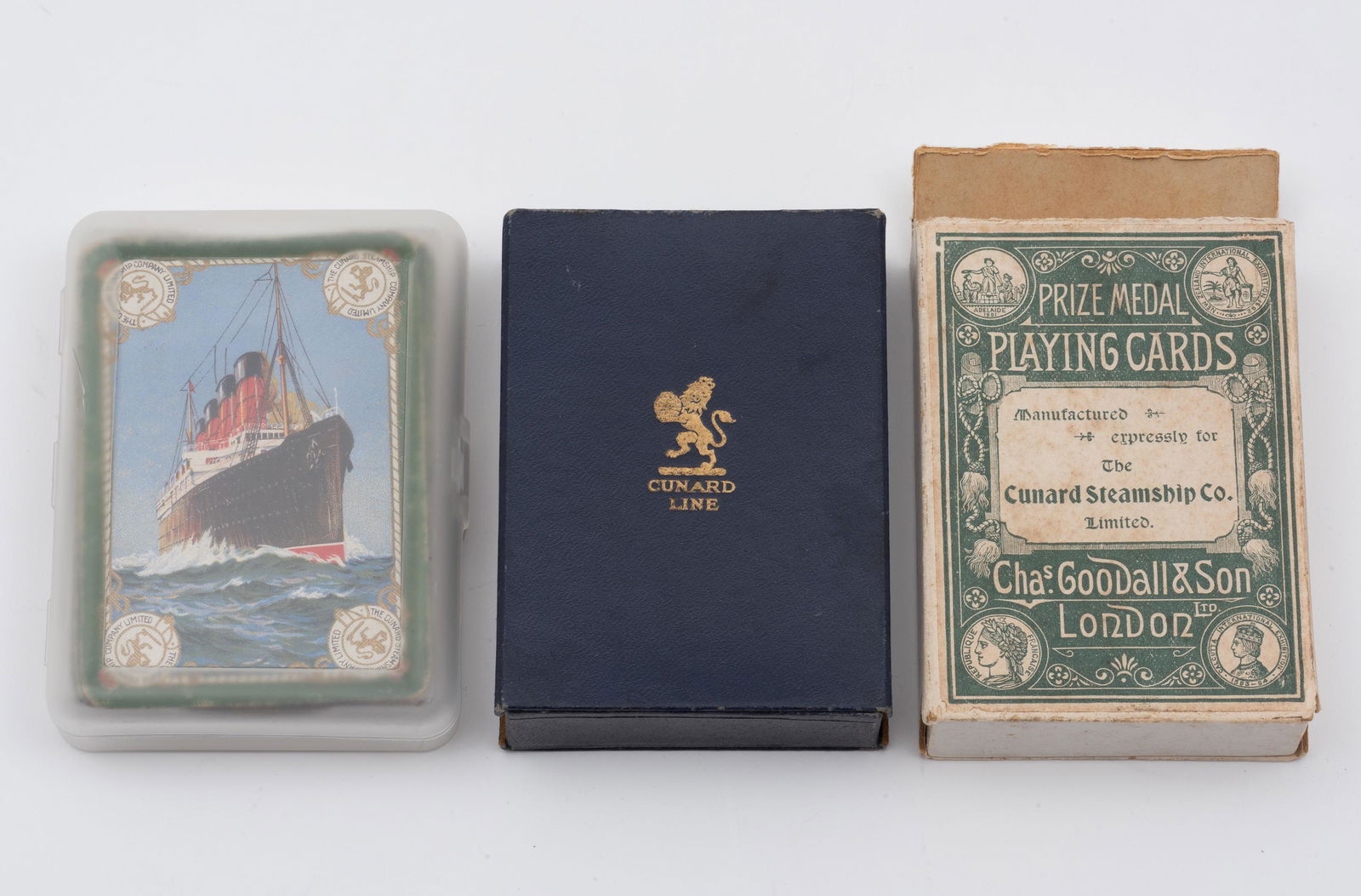 3 Packs Cunard Line Playing Cards (1 of 11)