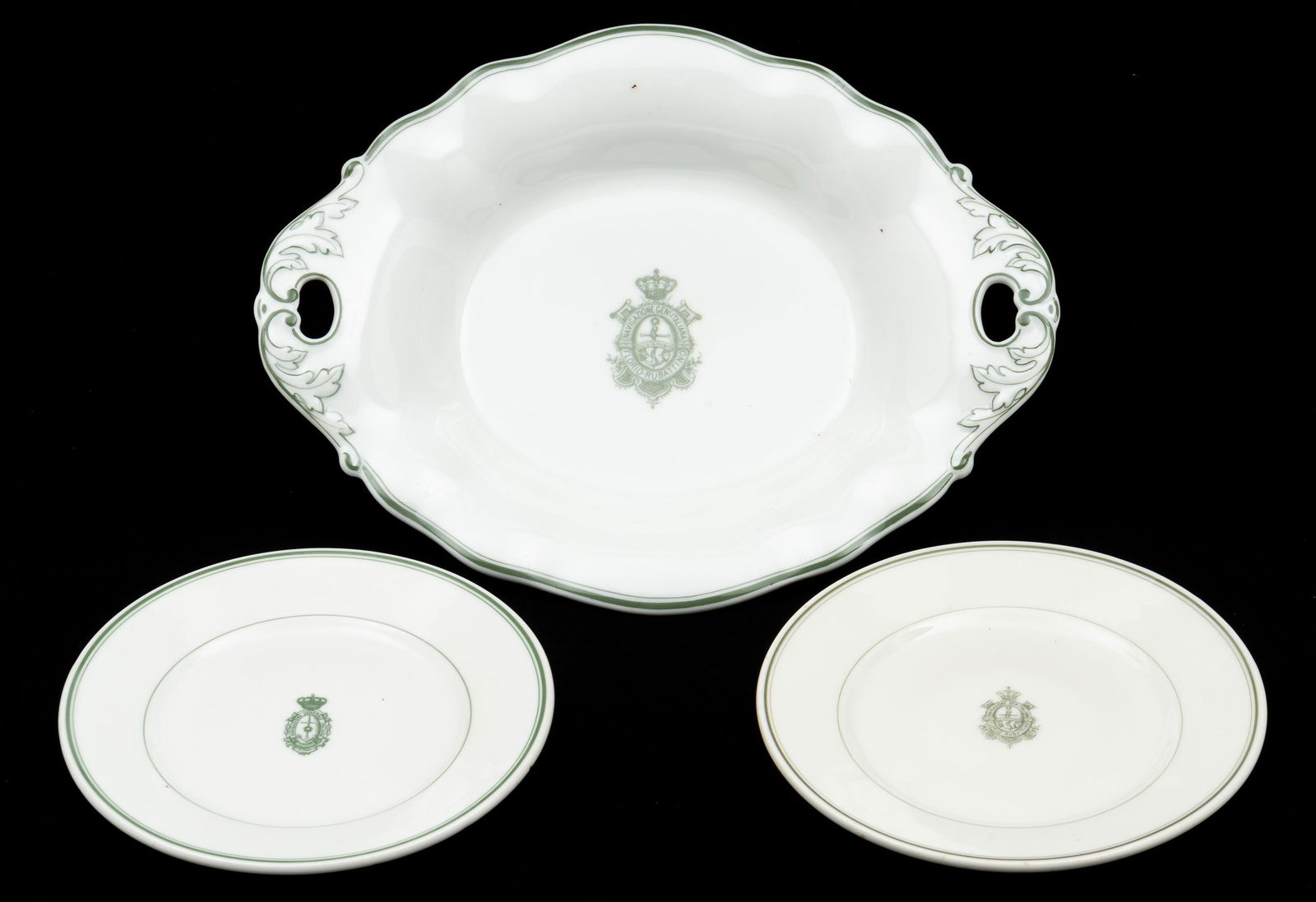 3 Pcs Early NGI Dishware (1 of 13)