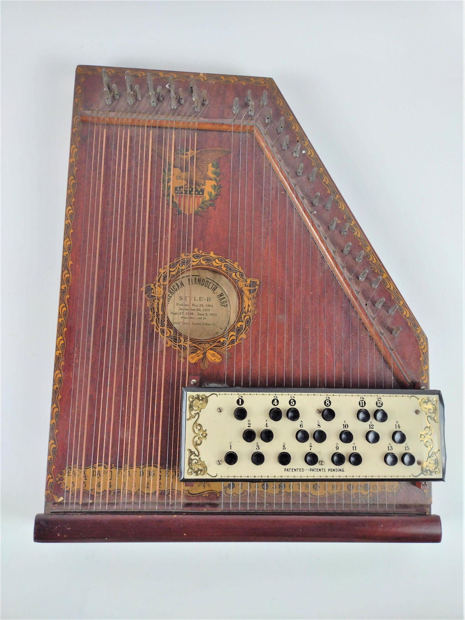 Hawaiian mandolin harp deals