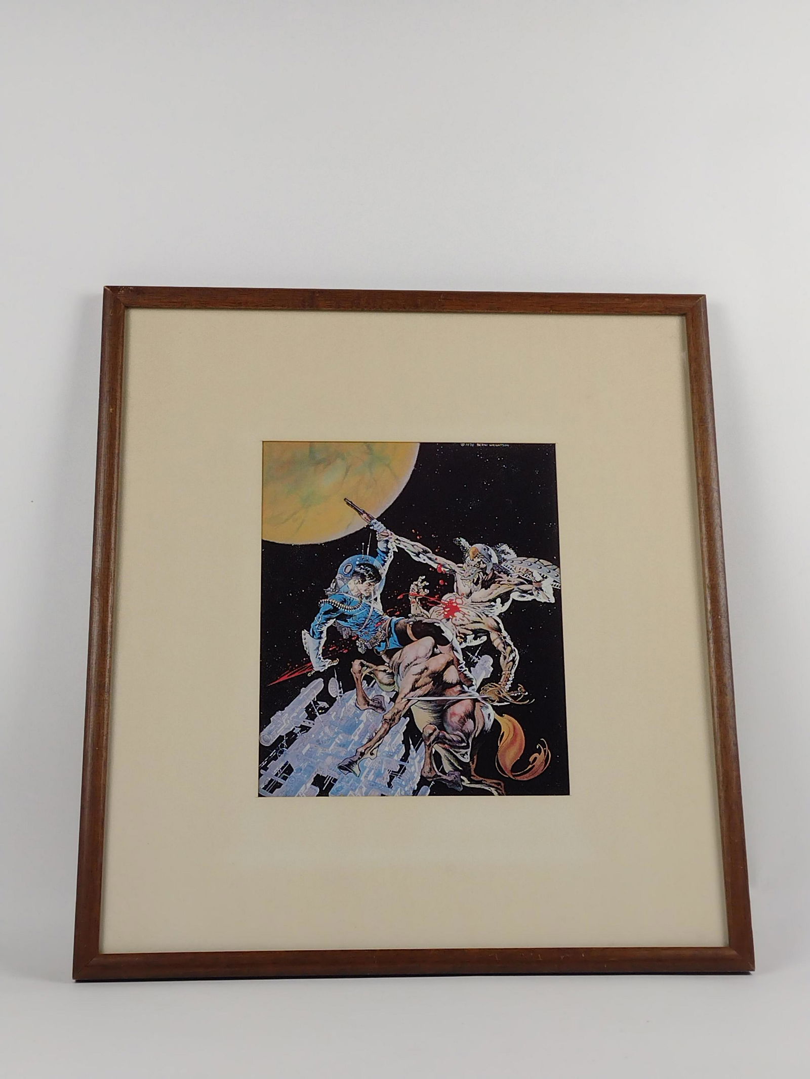 Berni Wrightson "Apparitions Free Fall" Print (1 of 3)