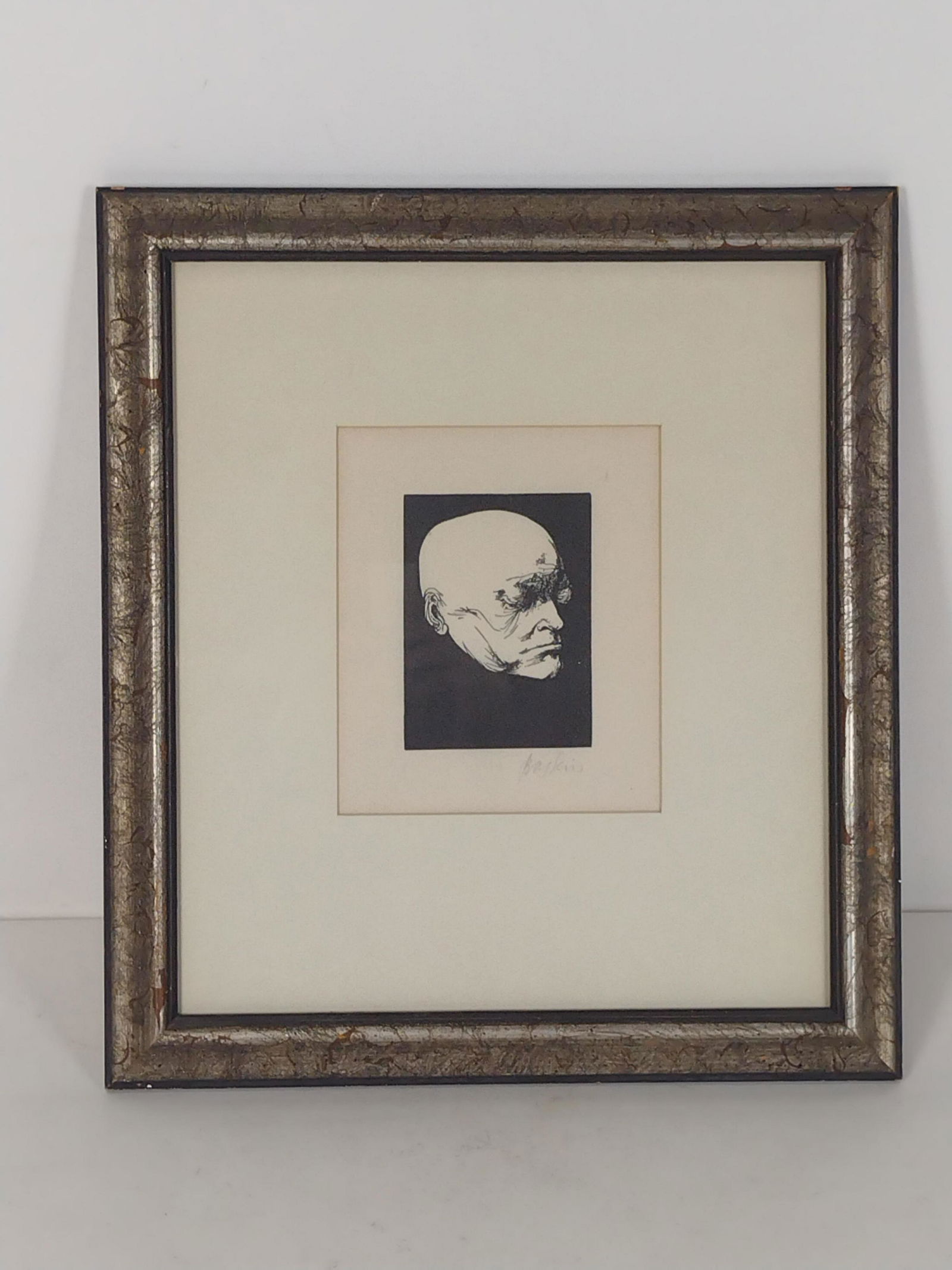 Leonard Baskin "Blake" Etching (1 of 4)