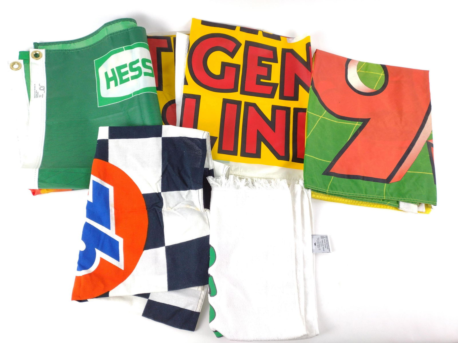Large Grouping Gasoline Flags and Signs (1 of 11)