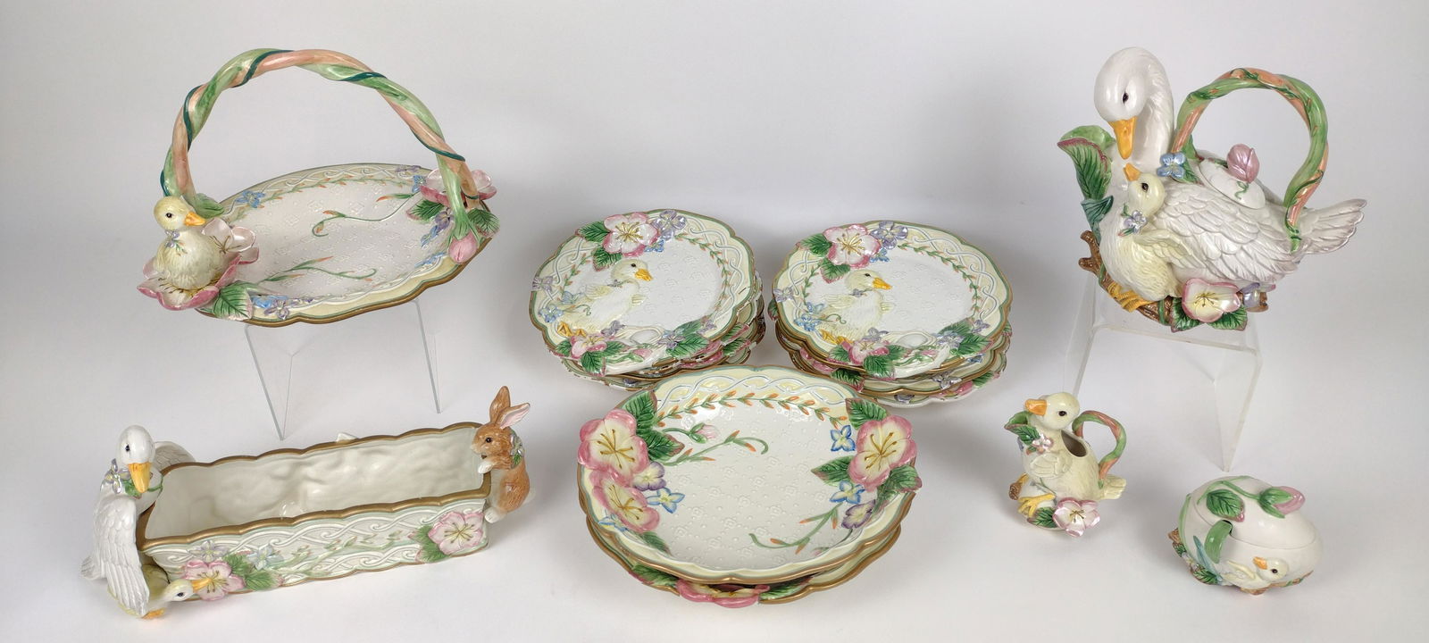 15 Fitz and Floyd Easter Dinnerware (1 of 2)