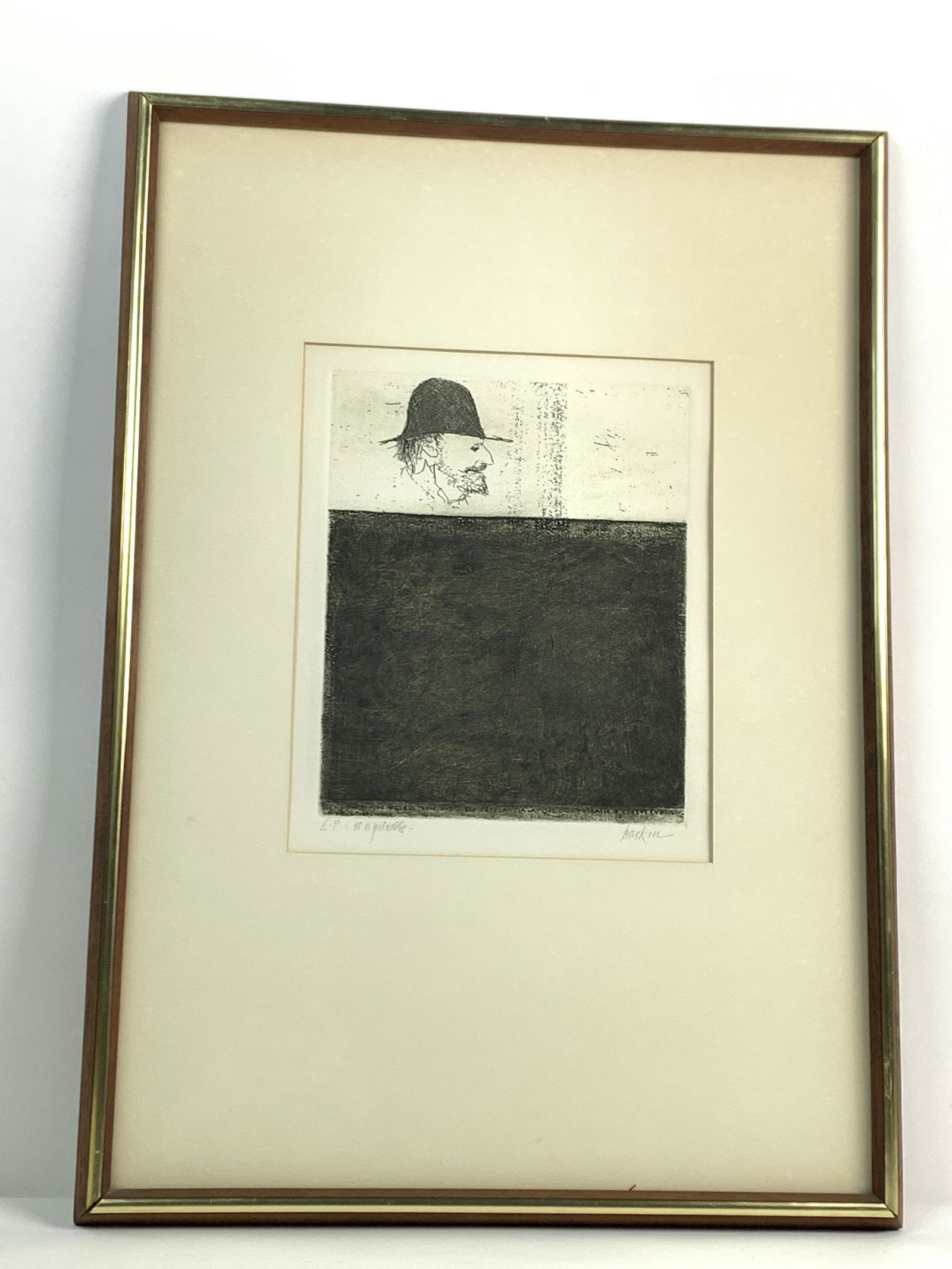 Leonard Baskin Is It Pitiable Etching (1 of 5)