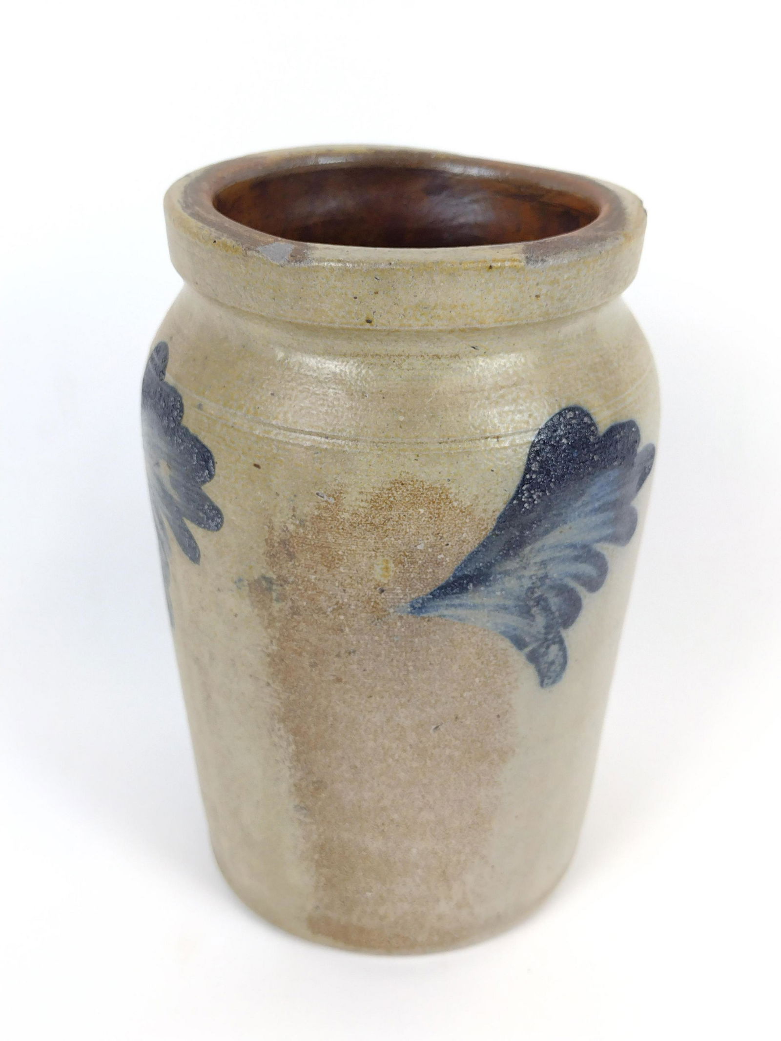 Remmey Cobalt Decorated Stoneware Crock (1 of 5)