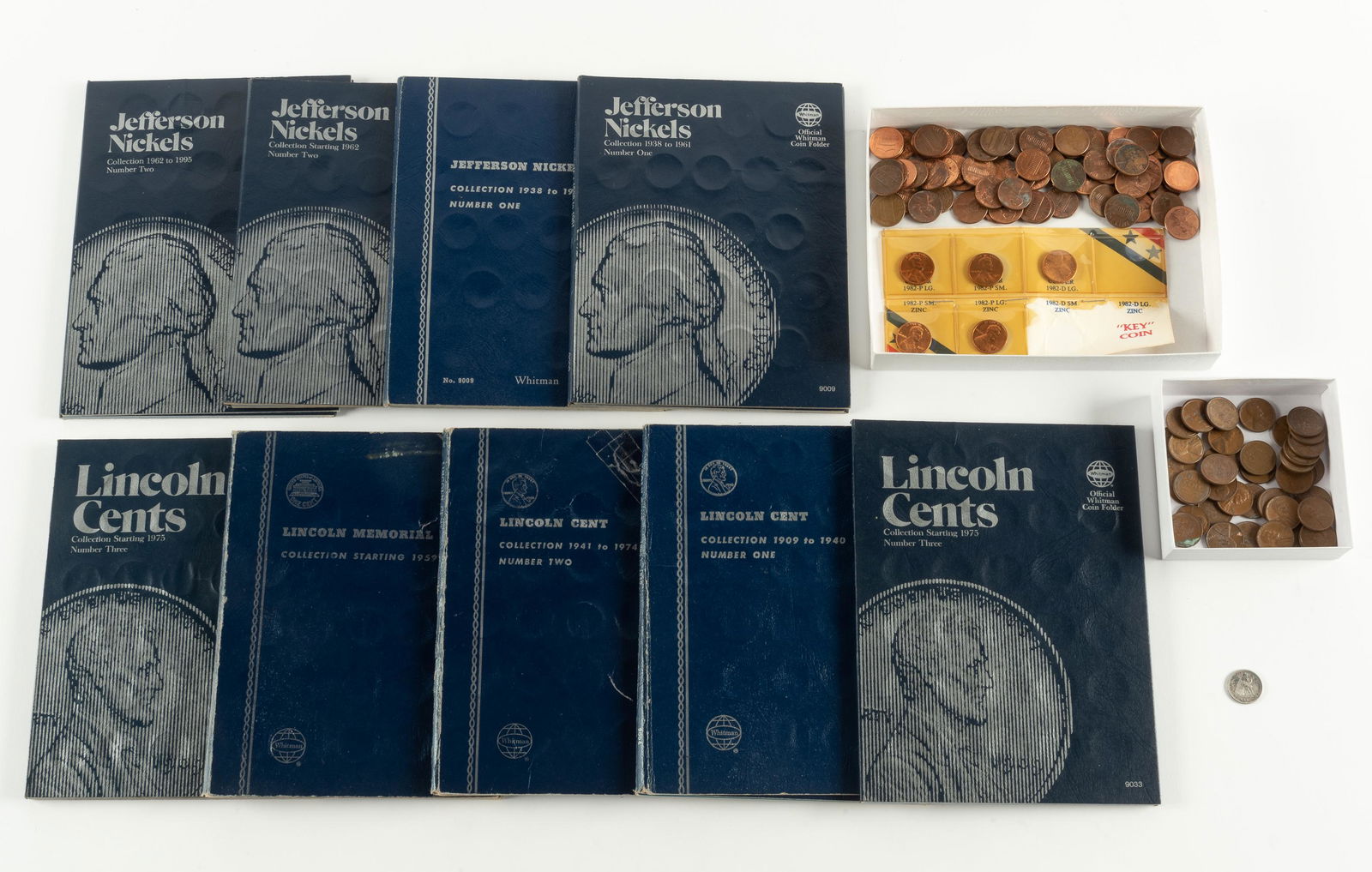 Lincoln Cents & Jefferson Nickels Incl 1891 Dime (1 of 20)