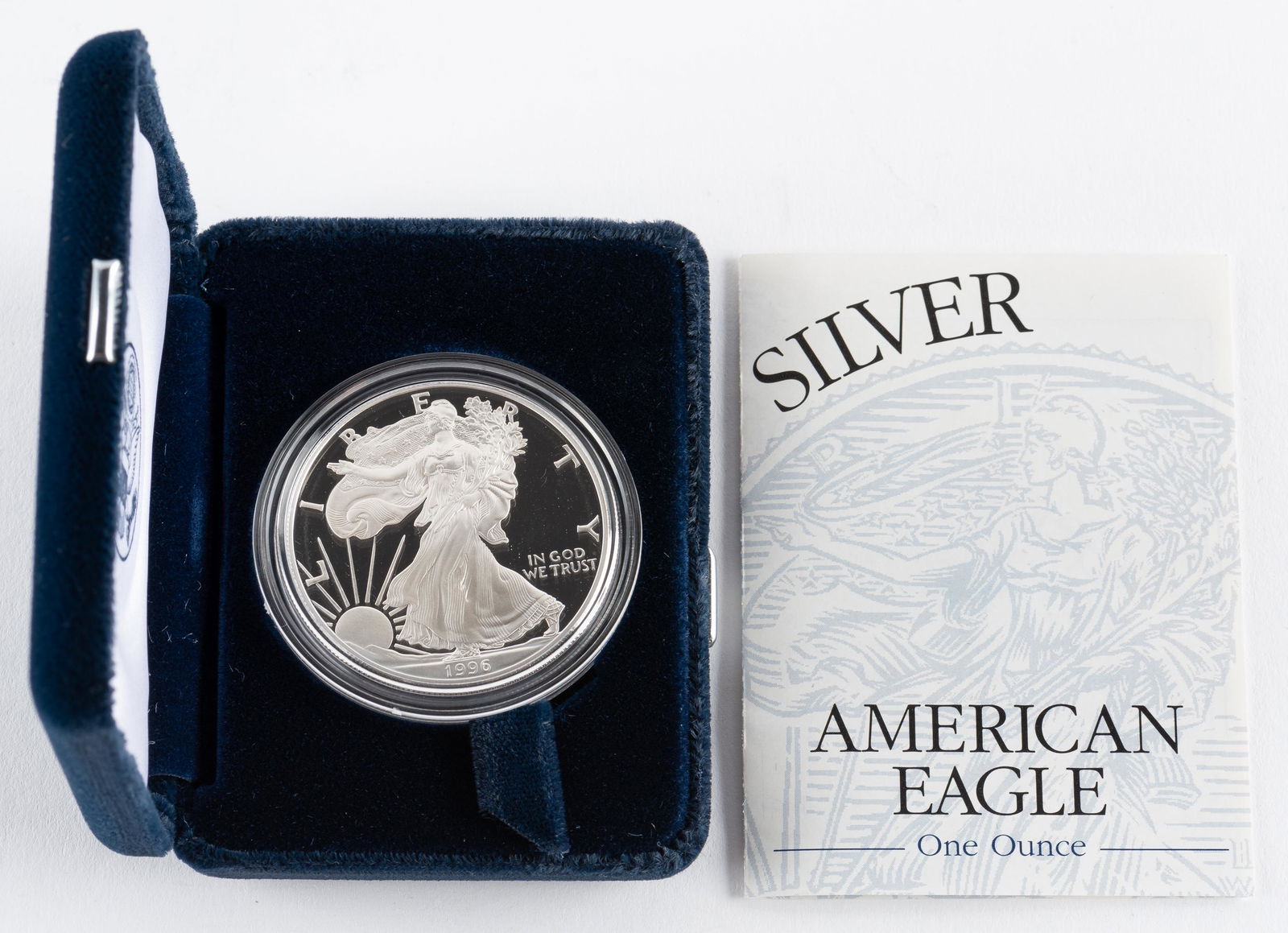 1996-P Proof Silver Eagle (1 of 3)