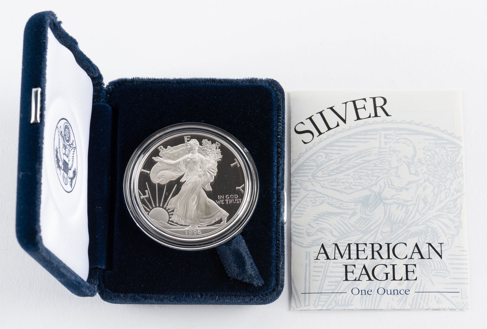 1996-P Proof Silver Eagle (1 of 3)