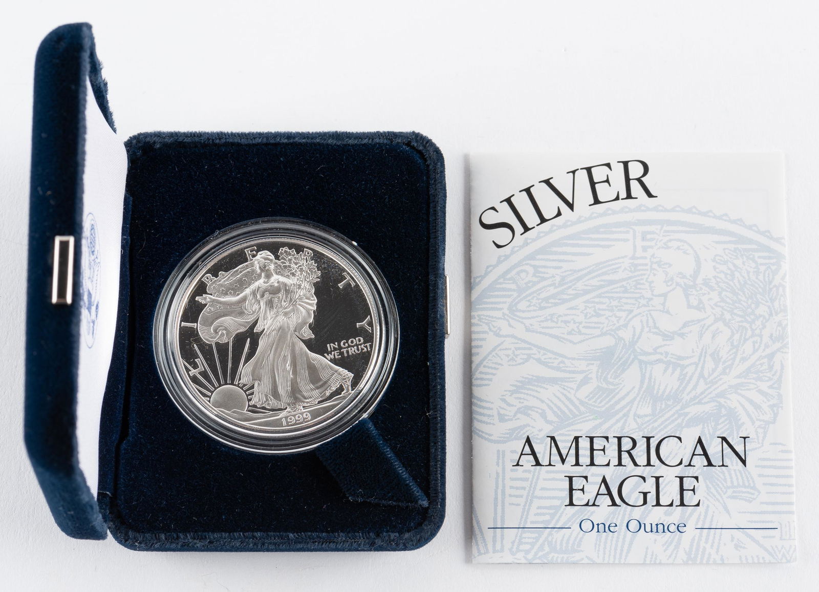 1999-P Proof Silver Eagle (1 of 3)