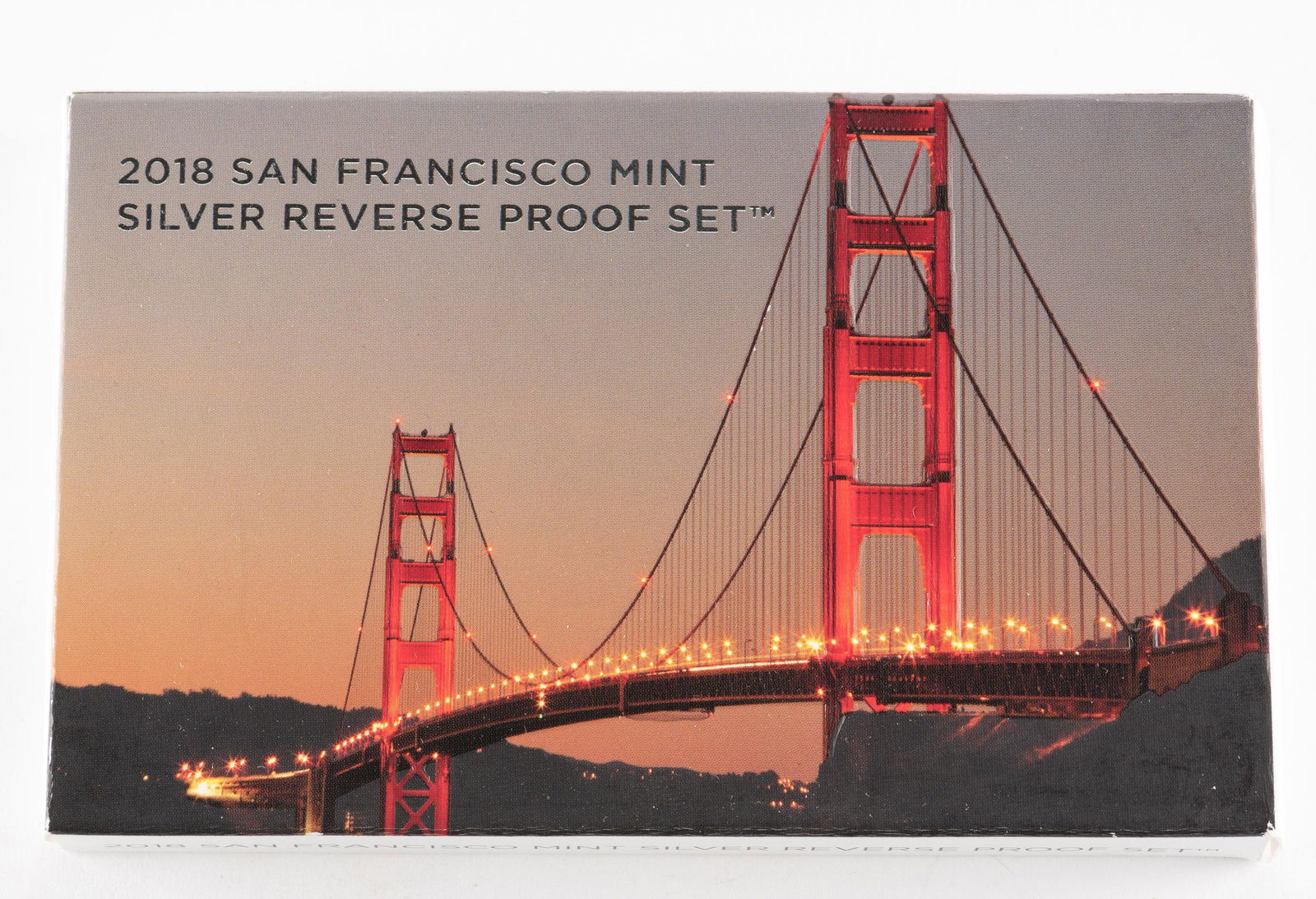 2018 San Francisco Mint Silver Reverse Proof Set (1 of 2)