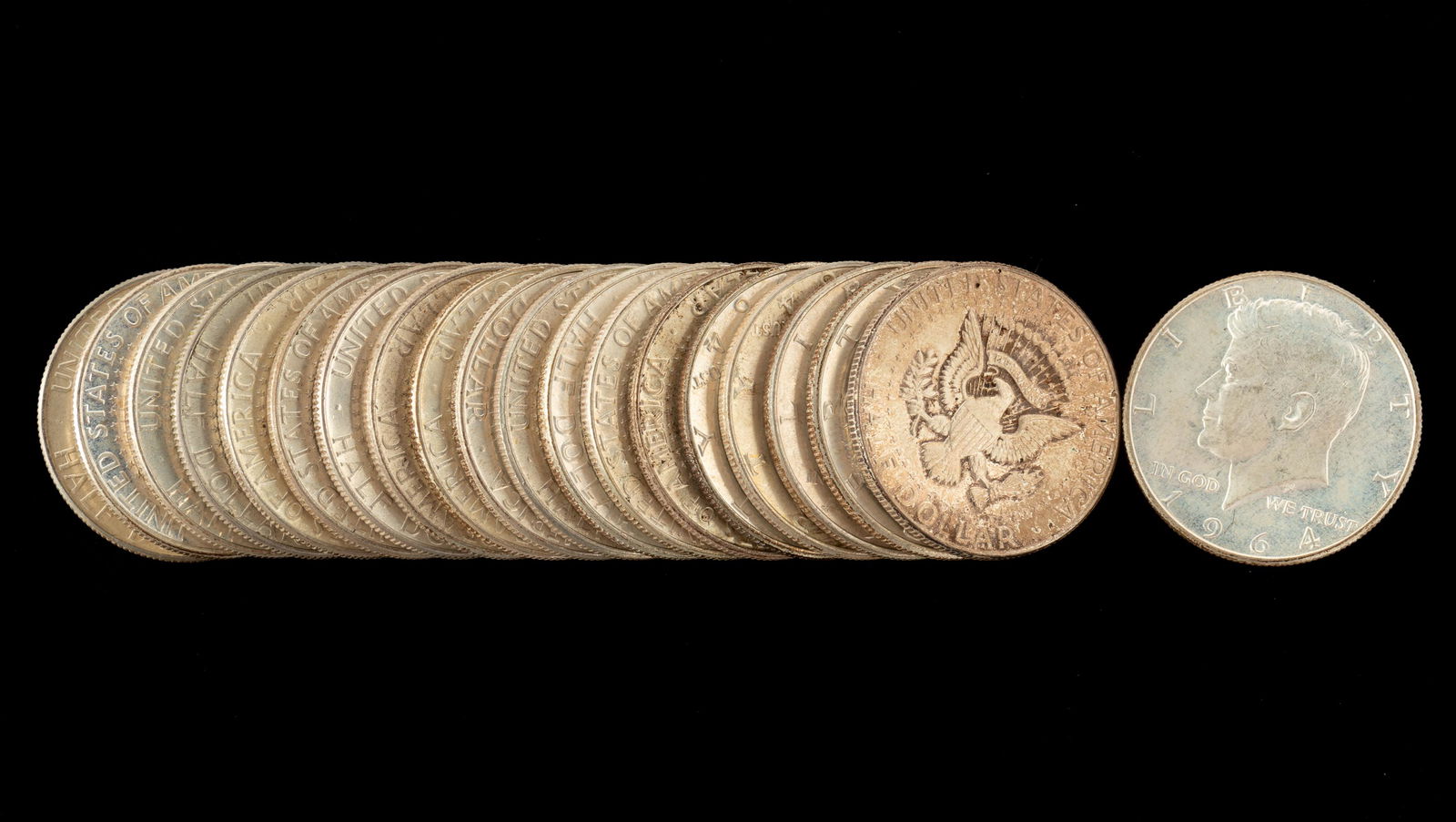 20 1964 Kennedy Half Dollars (1 of 1)