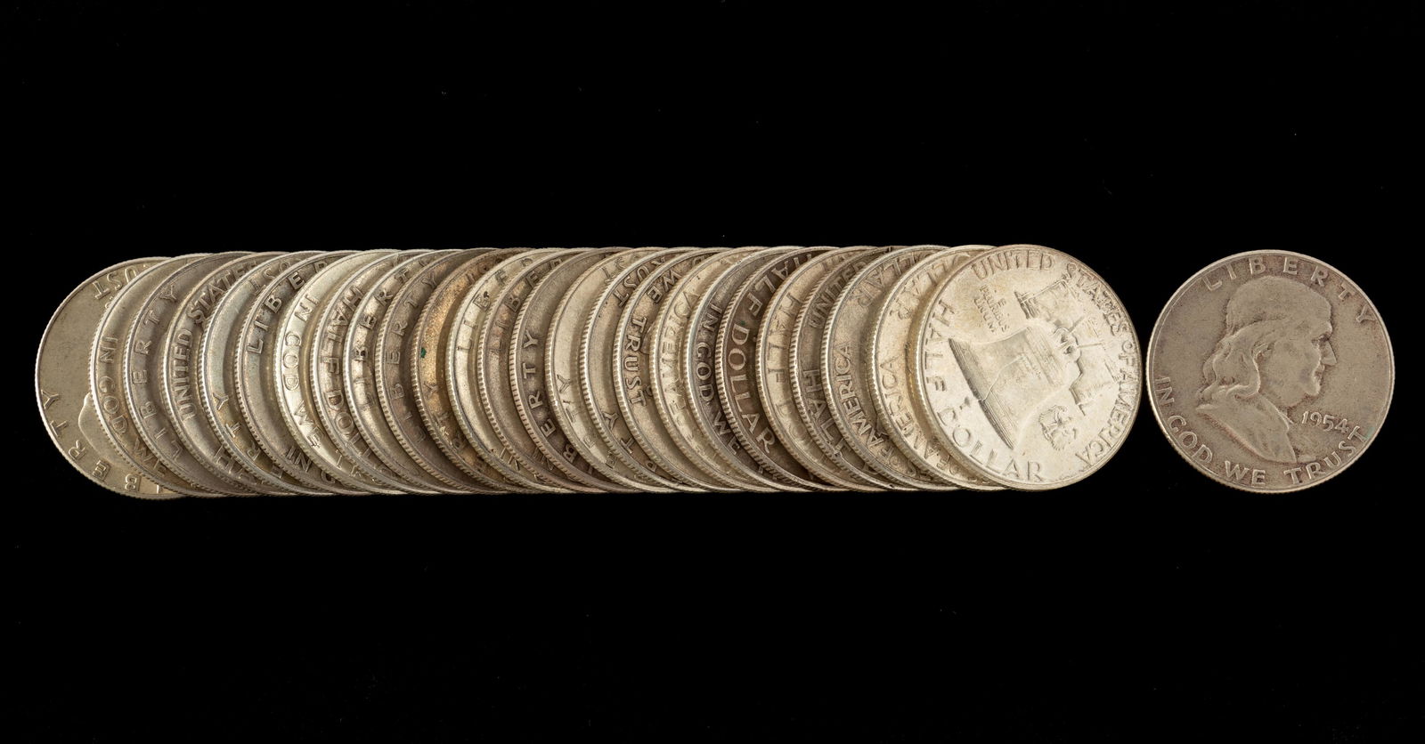 26 Franklin Half Dollars (1949 - 1963) (1 of 1)