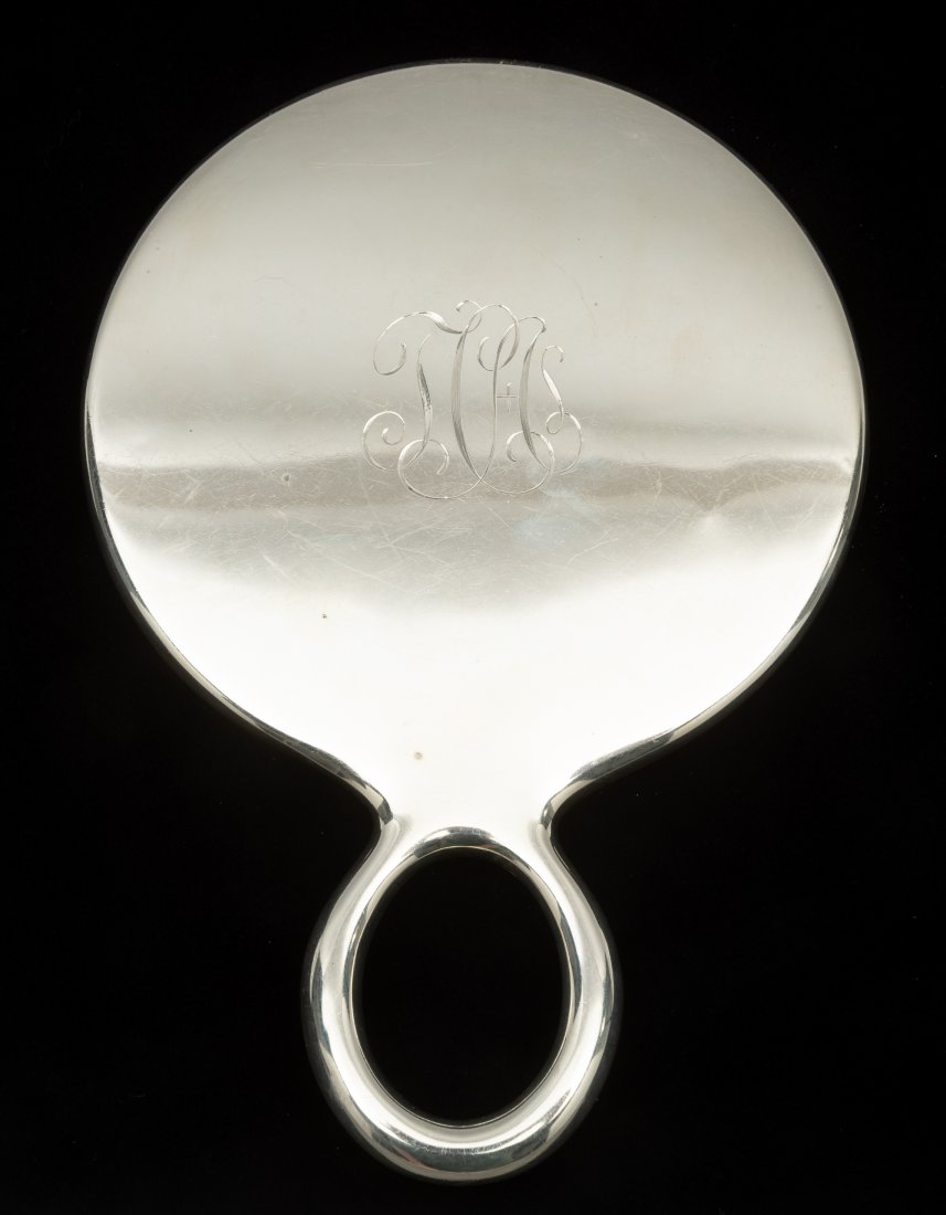 Gorham Sterling Hand Mirror (1 of 4)