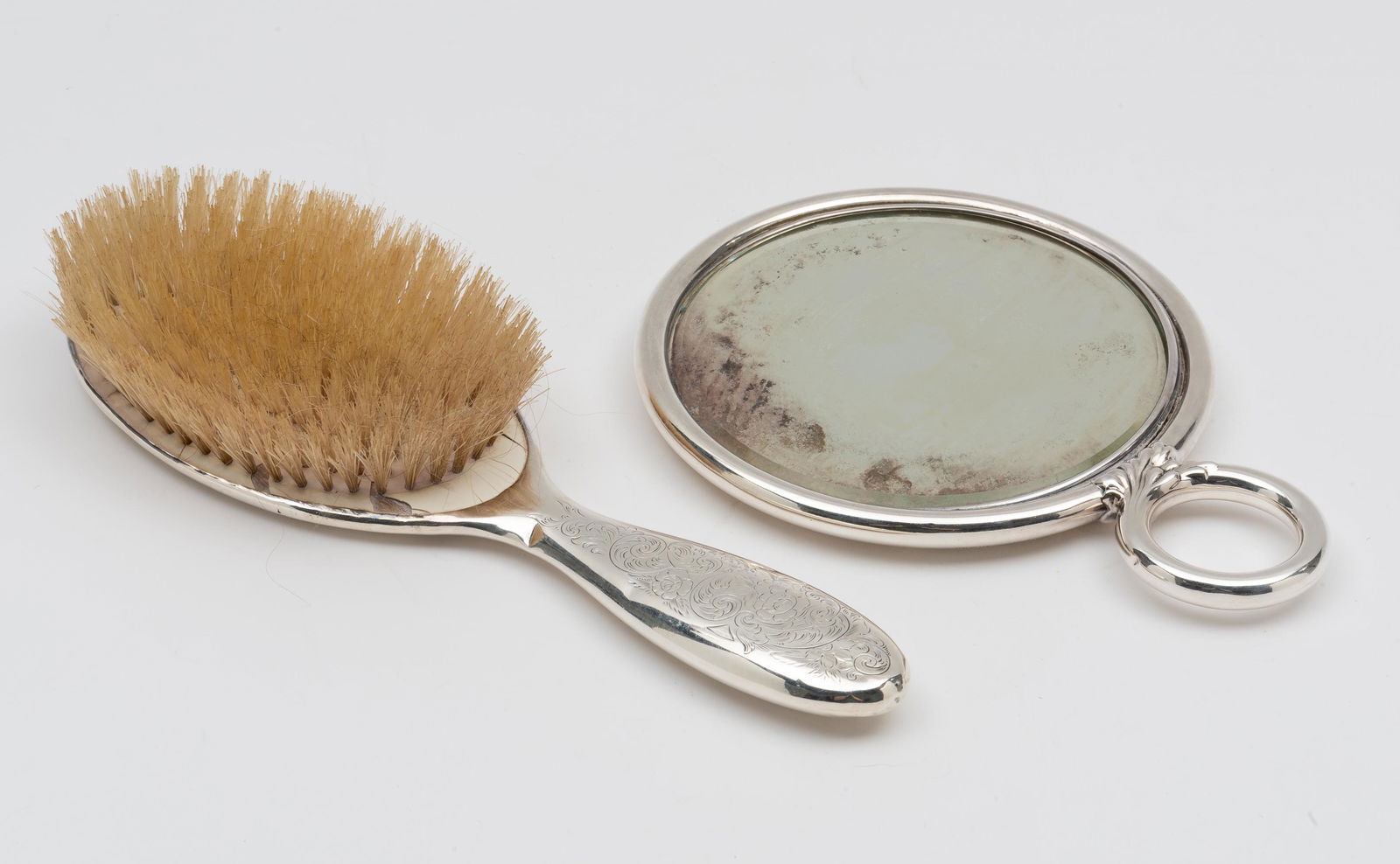 Gorham Sterling Brush & Mirror Set (1 of 7)