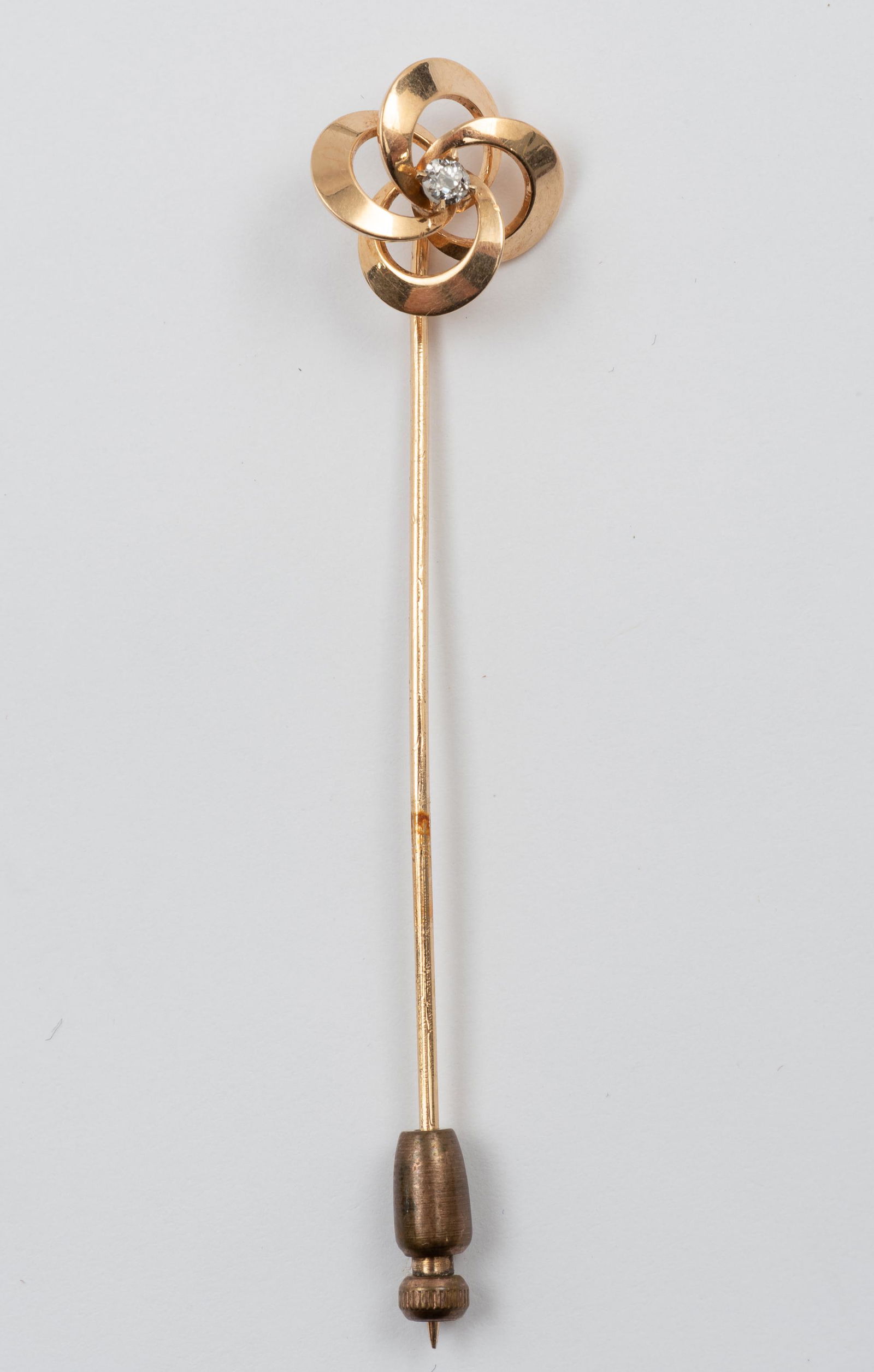 14K Diamond Stick Pin (1 of 3)