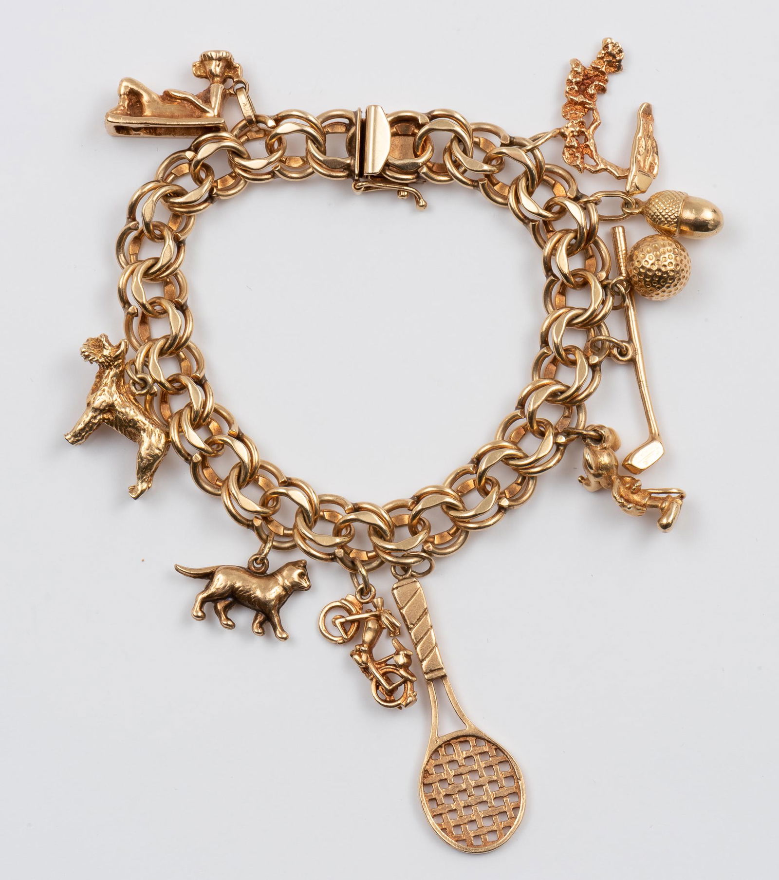 14K Charm Bracelet (1 of 3)