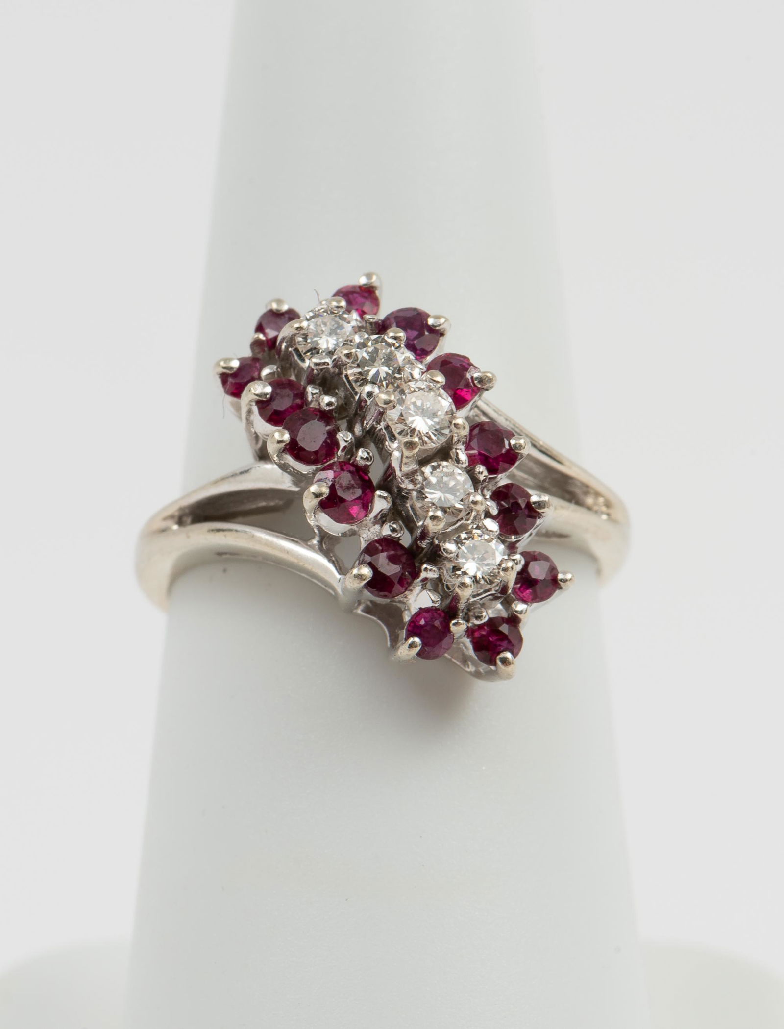 14K Diamond & Ruby Ring (1 of 3)