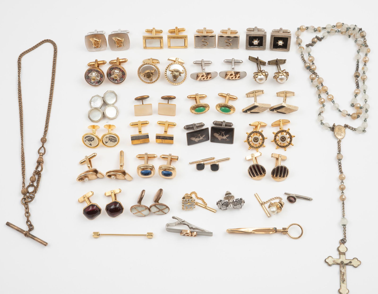 31 Pcs Vintage Men's Jewelry (1 of 9)