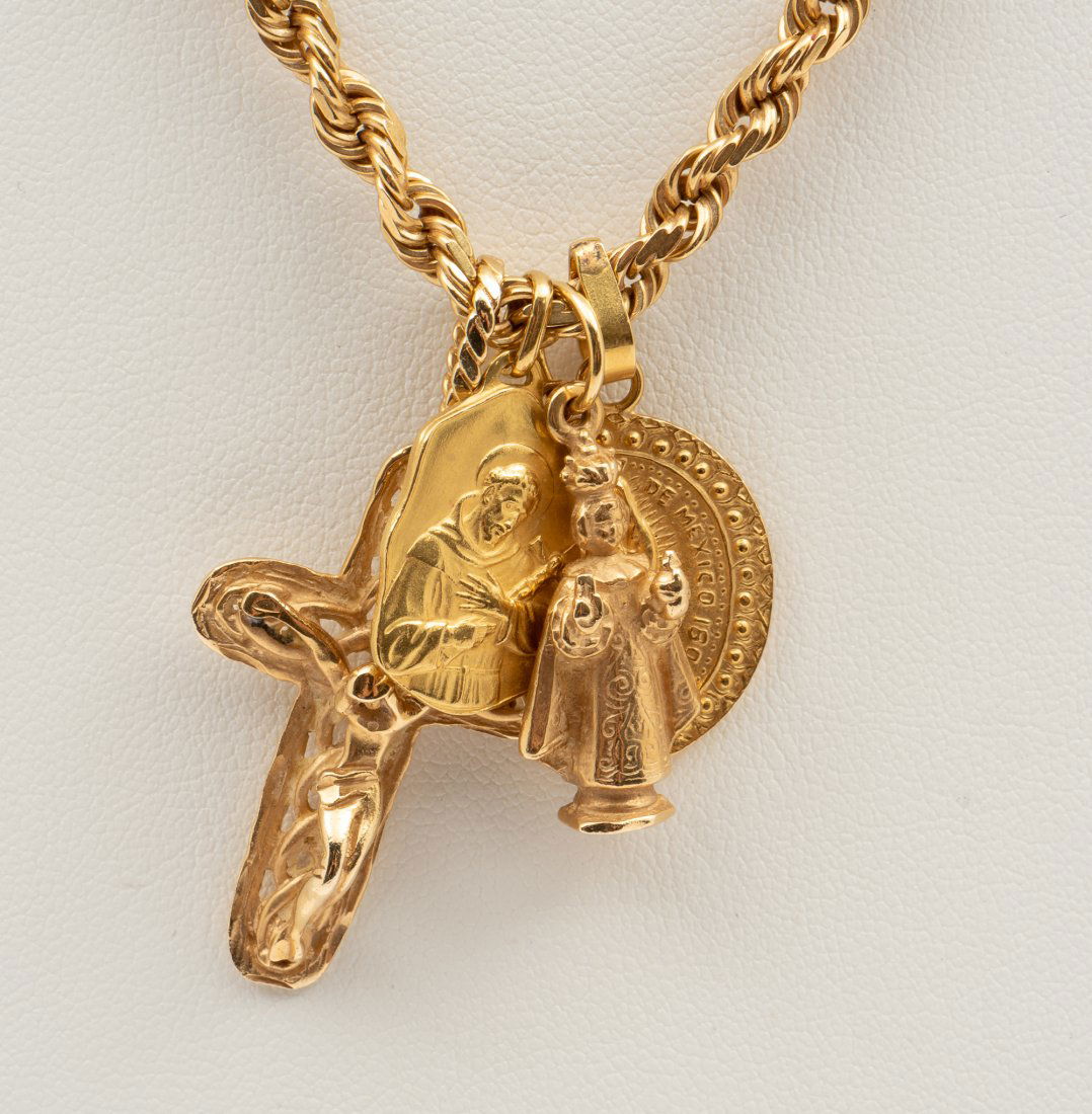 14K Charm Necklace (1 of 4)