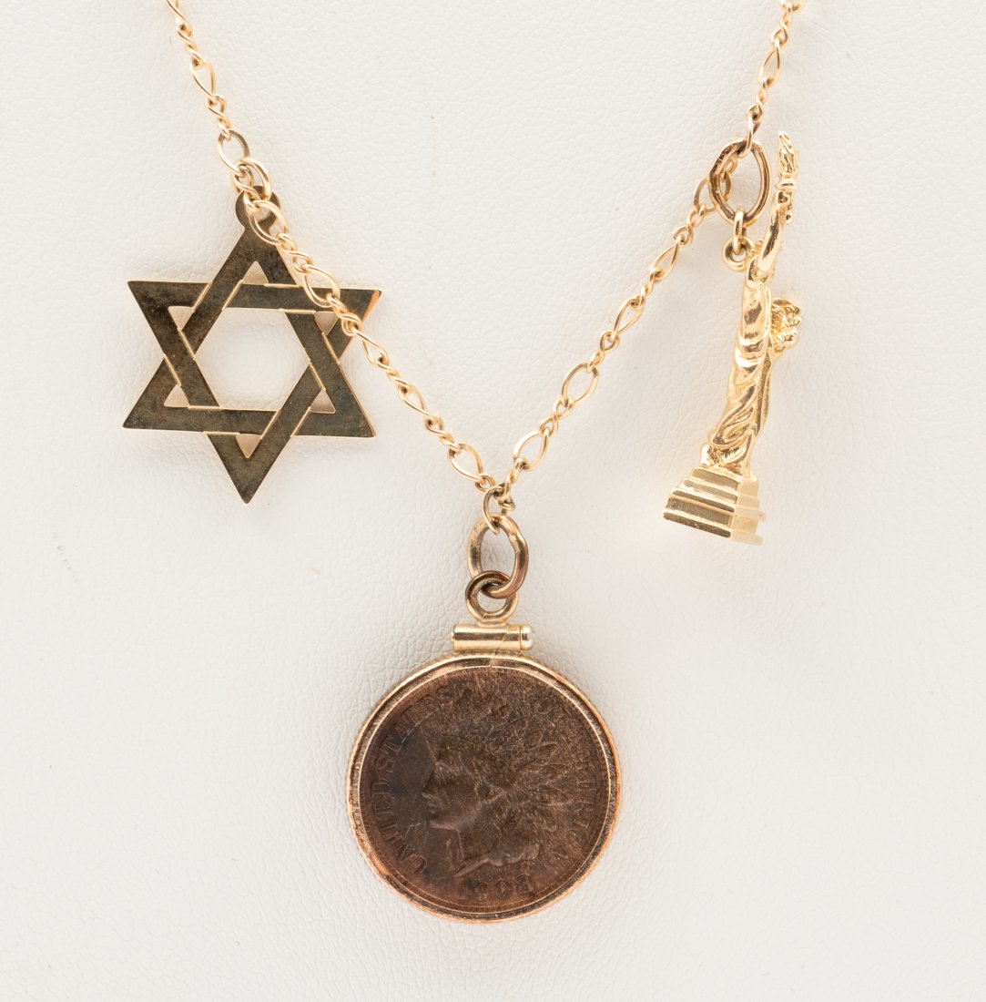 14K Charm Necklace (1 of 3)