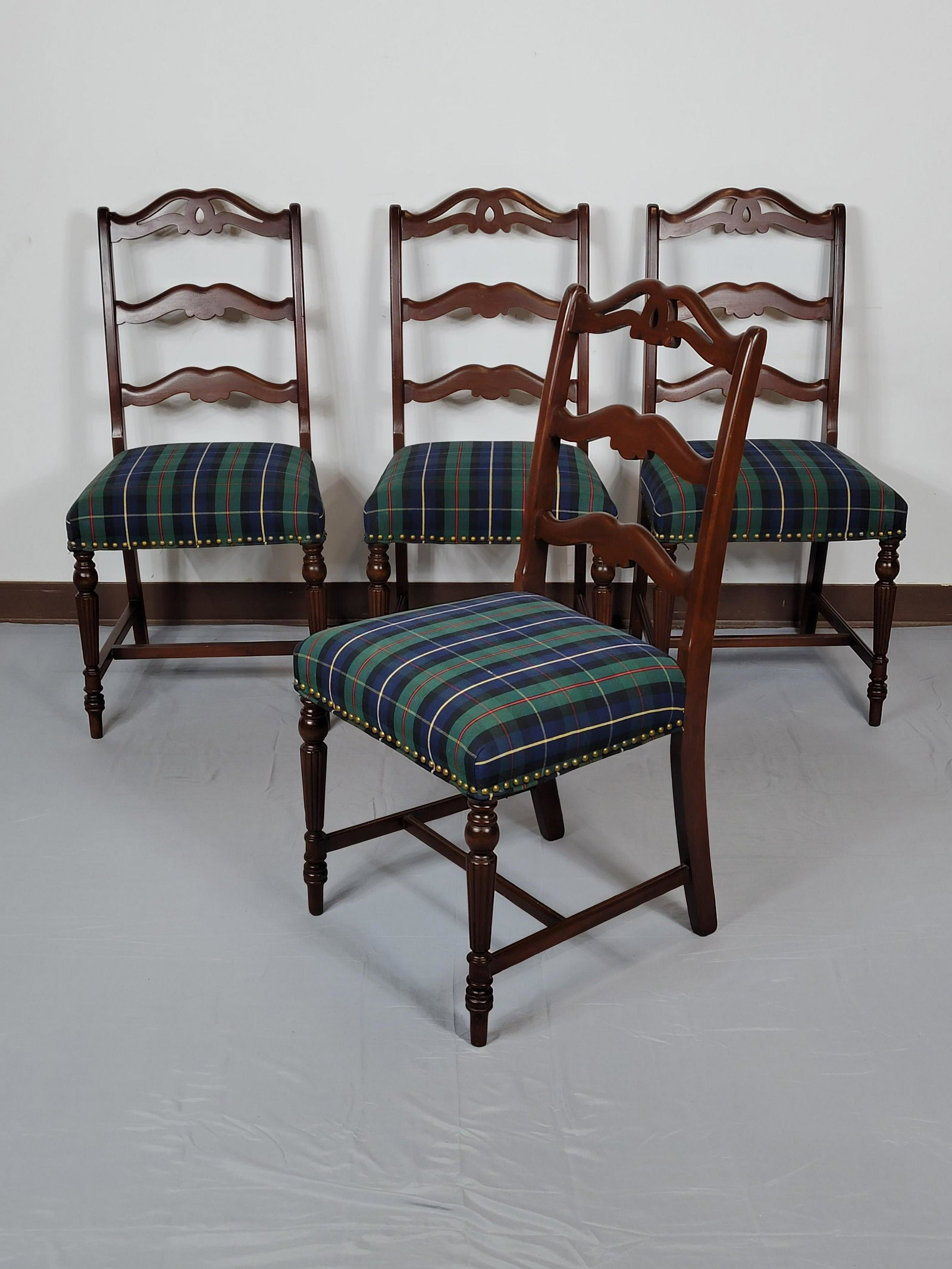 4 Ladder Back Chairs (1 of 4)
