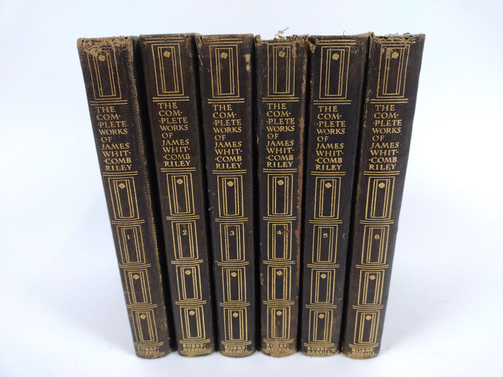 6 Vols. Complete Works of James Whitcomb Riley (1 of 3)
