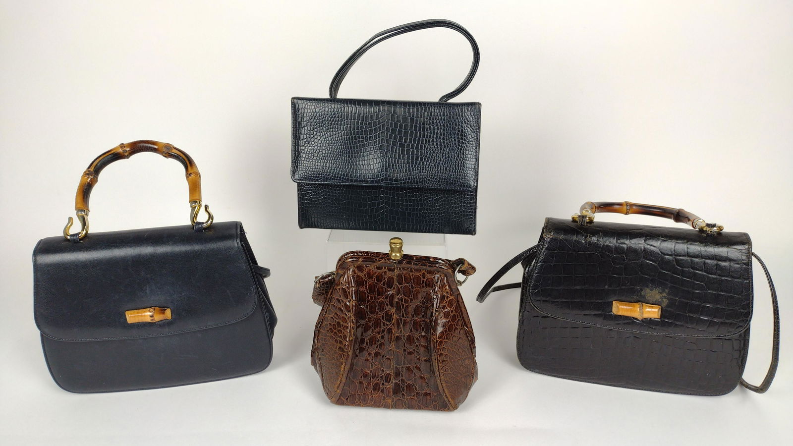 4 Vintage Leather Purses incl Susan Gail (1 of 7)