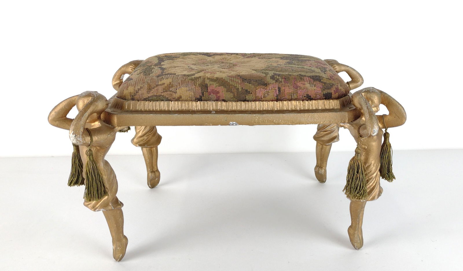 Figural Cast Foot Stool (1 of 4)