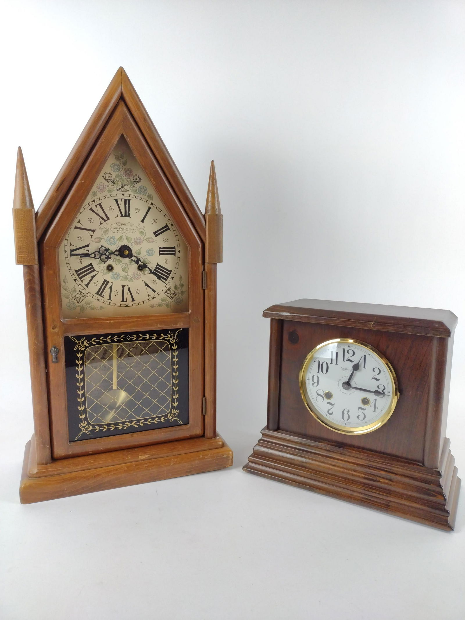 2 New England Clock Company Clocks (1 of 12)
