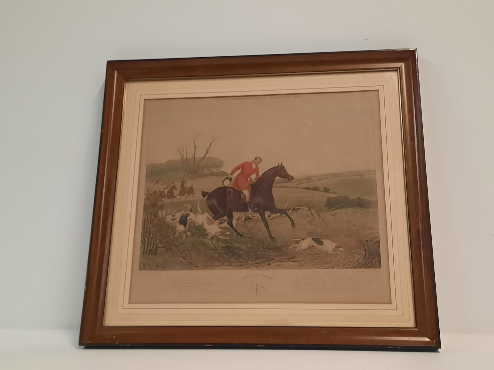 The Fox Chase Southern Wind & A Cloudy Sky Print (1 of 4)