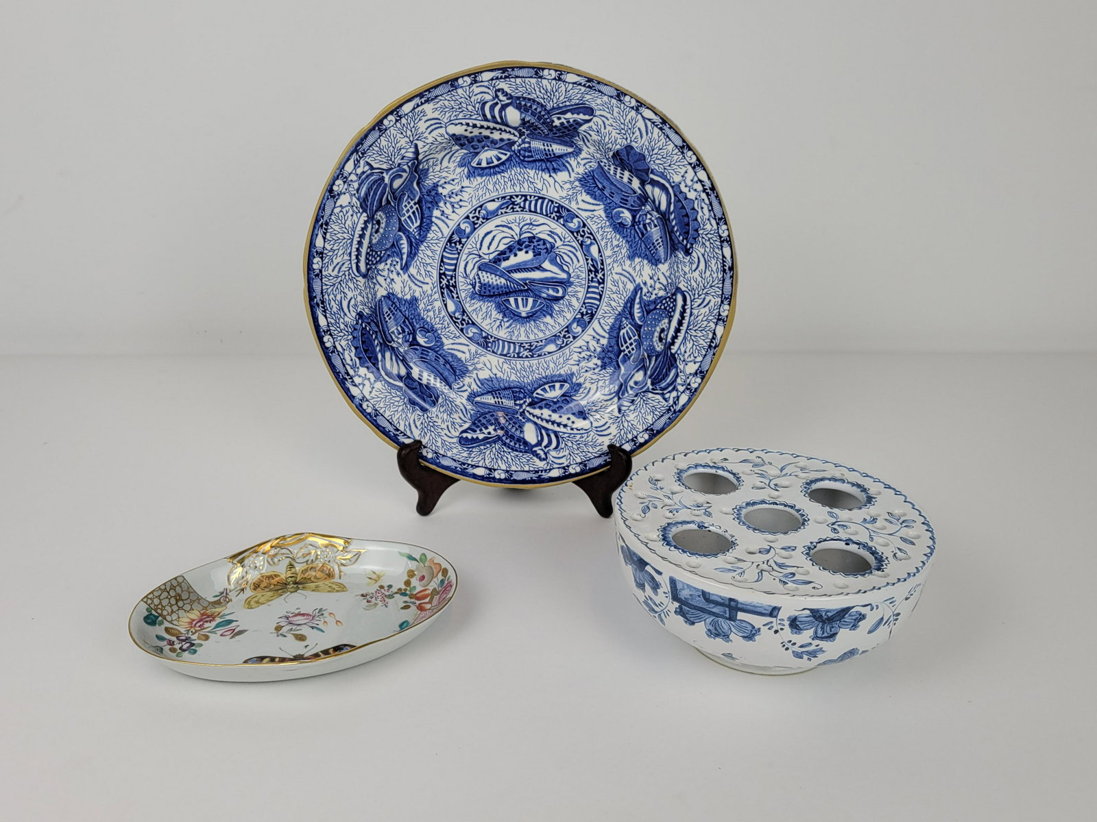 3 Pcs Mottahedeh Incl Butterfly (1 of 6)