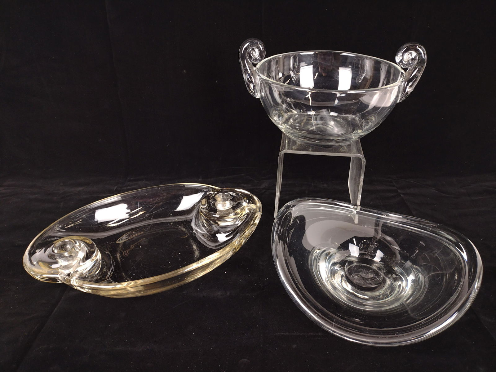 3 Pcs Glass incl Candle Bowl (1 of 2)