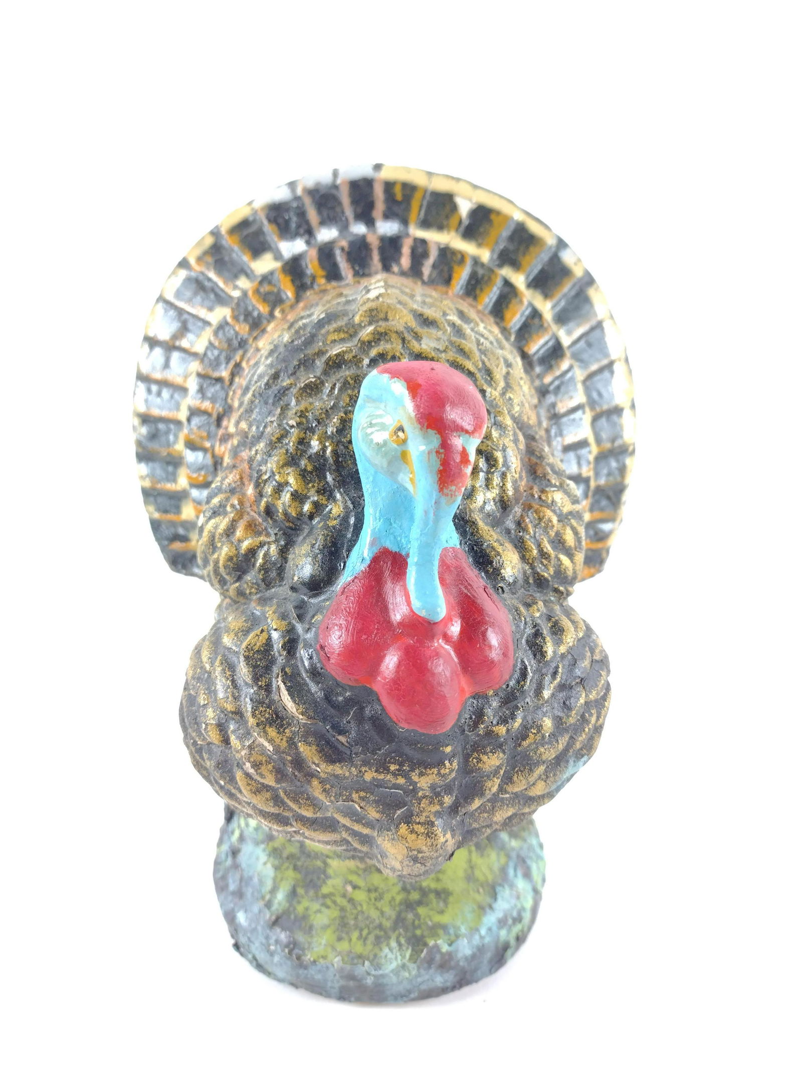 Large Composition Turkey Figurine (1 of 2)