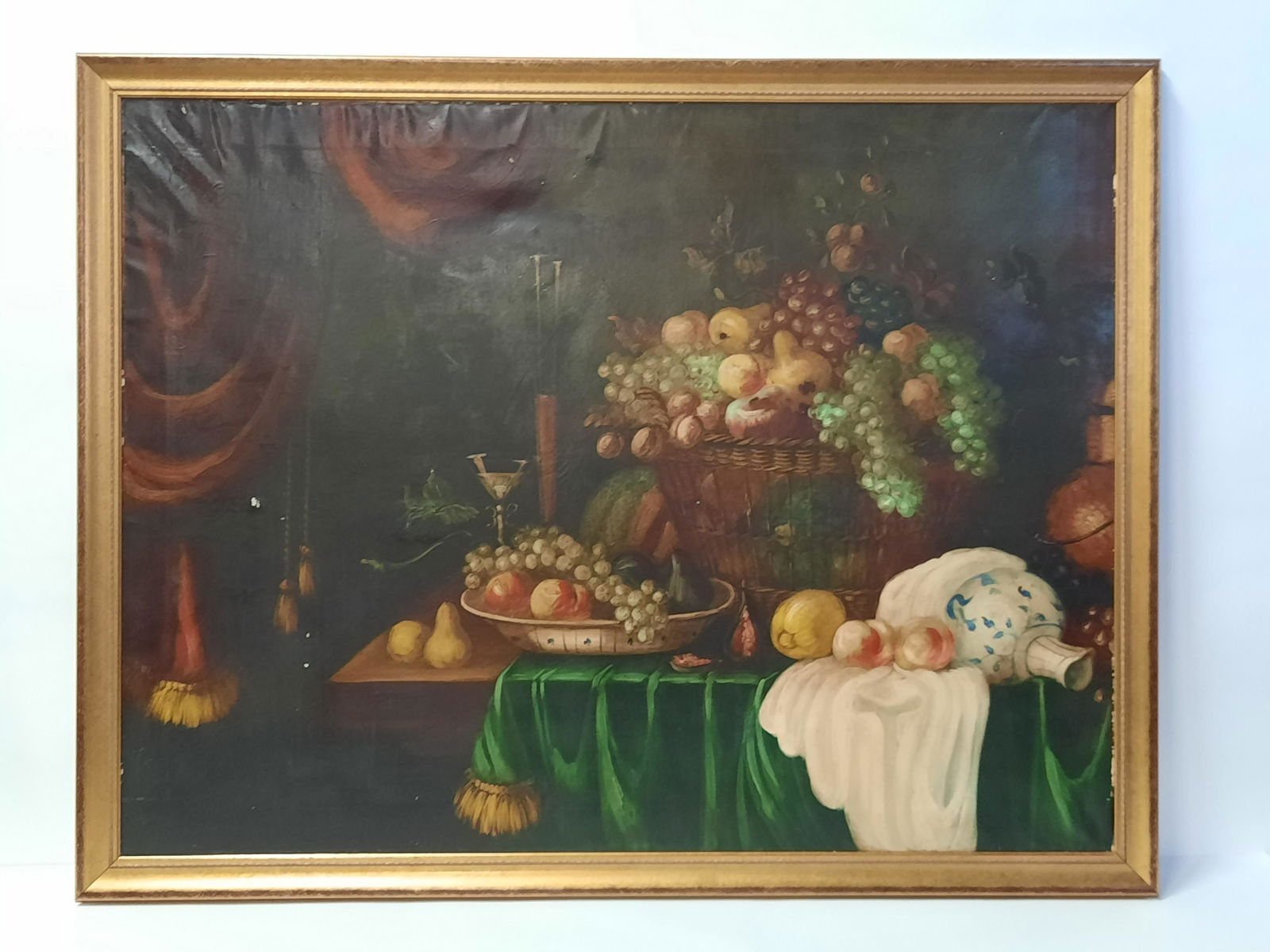 19th c. Old Master Style Still Life Painting (1 of 7)
