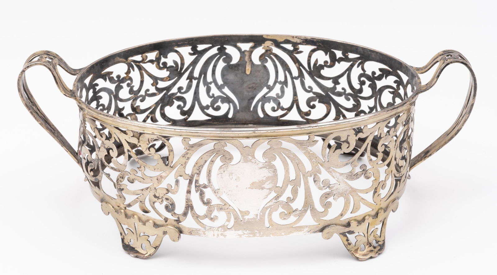 Sterling Reticulated Basket (1 of 2)