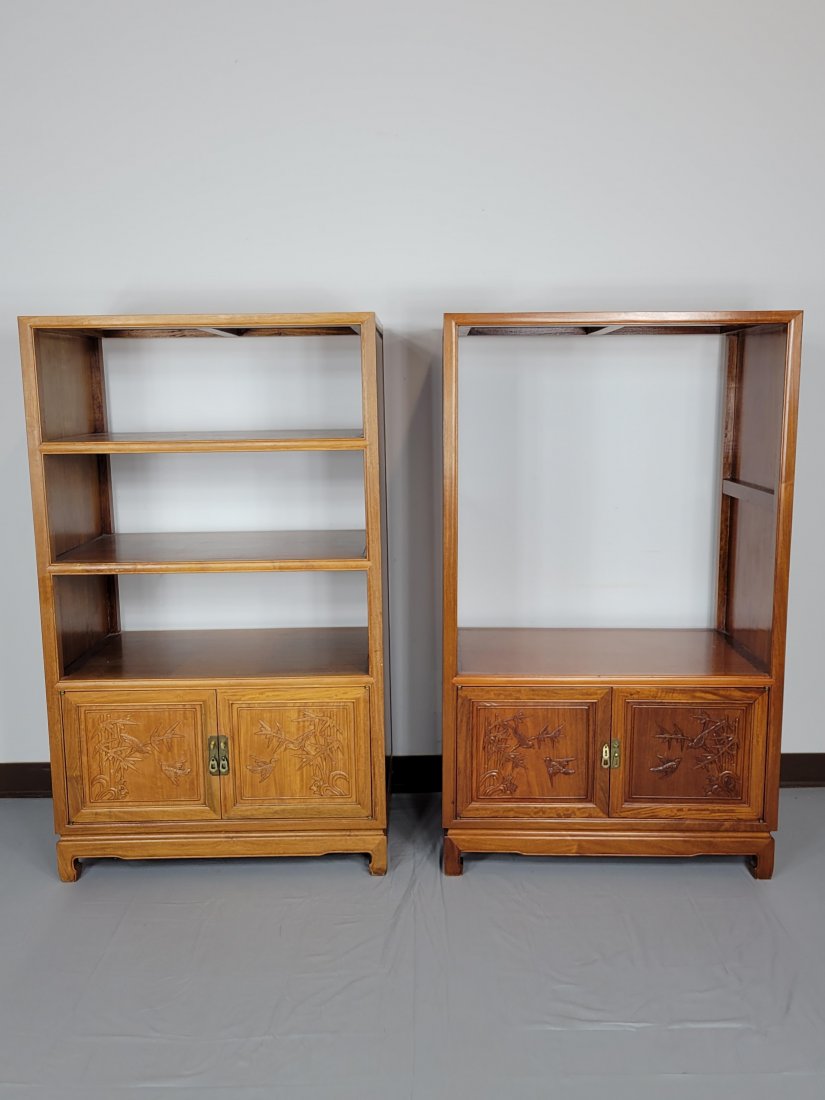 Two Rosewood Asian Cabinets (1 of 5)