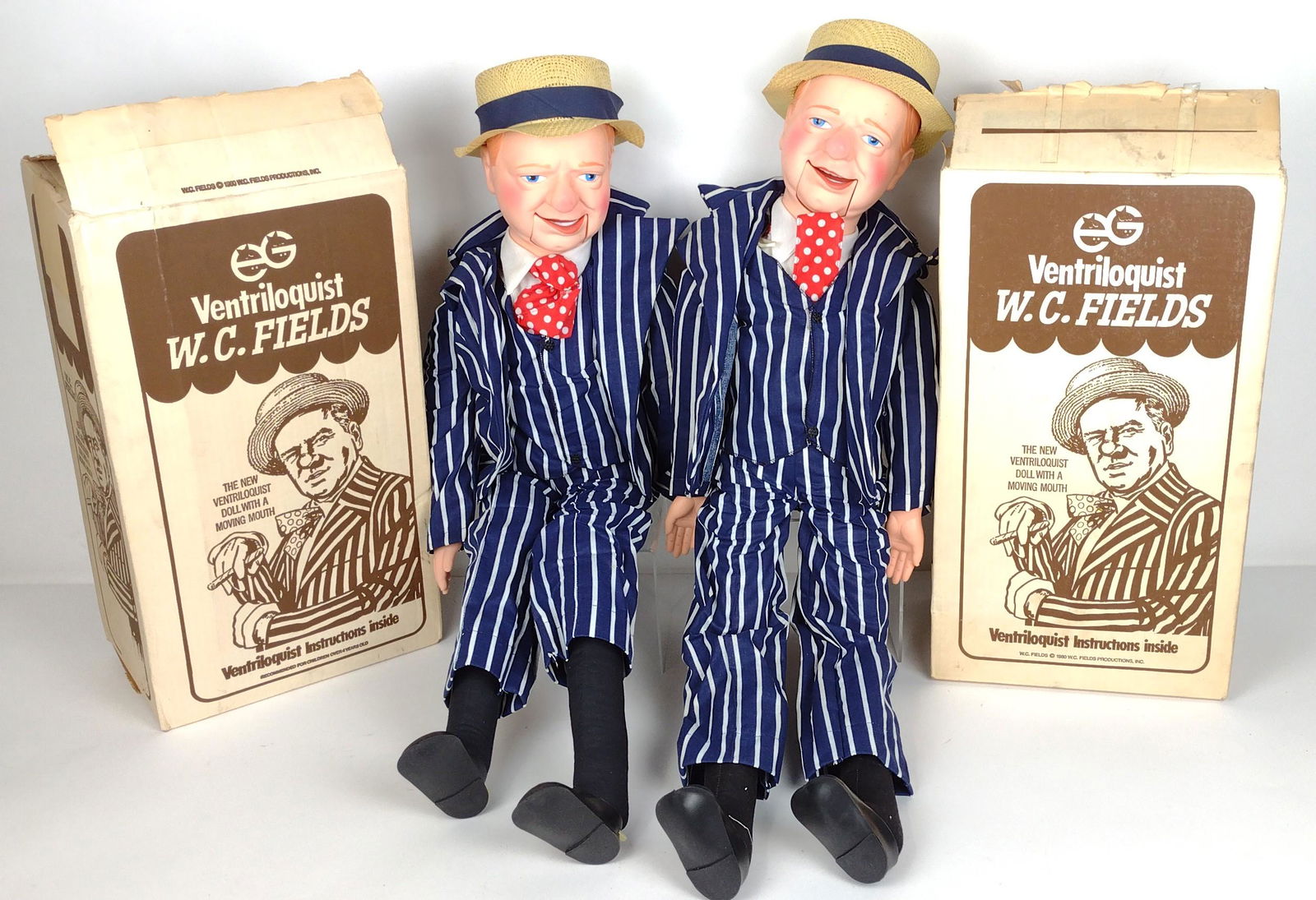 2 W.C. Fields Ventriloquist Dolls (1 of 8)