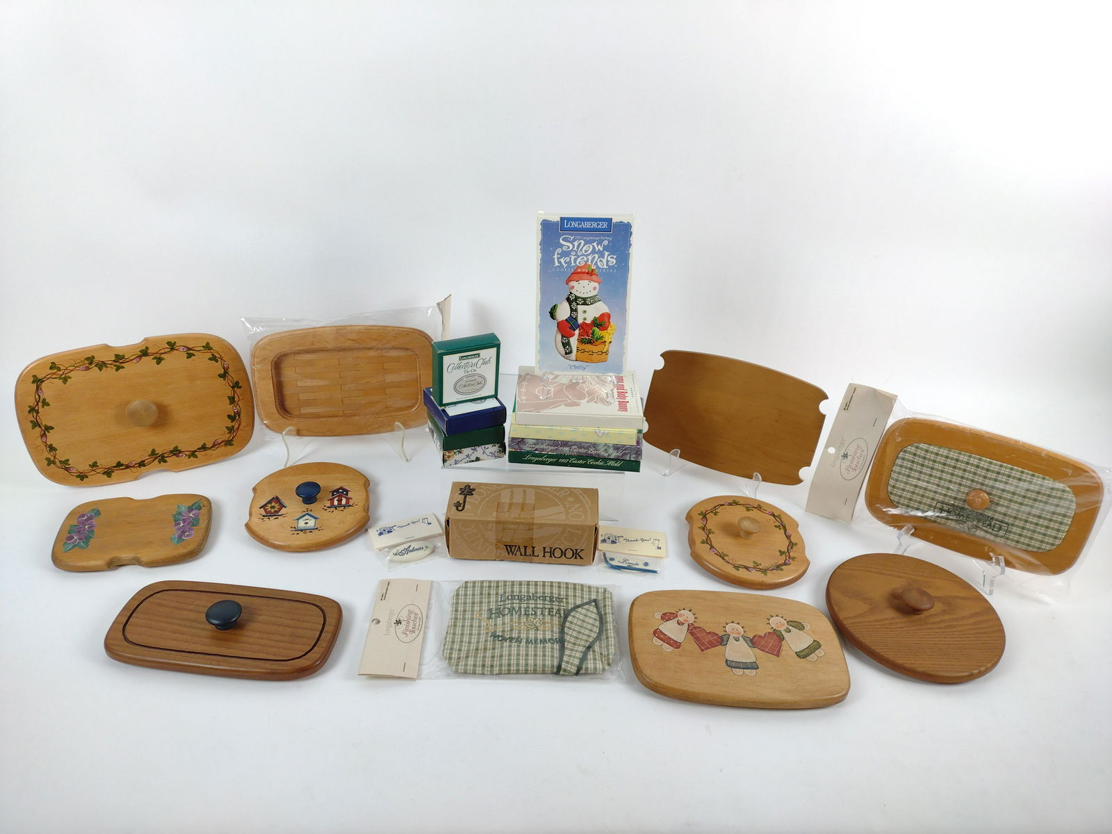 25 Pcs Longaberger Accessories Including Lids (1 of 9)