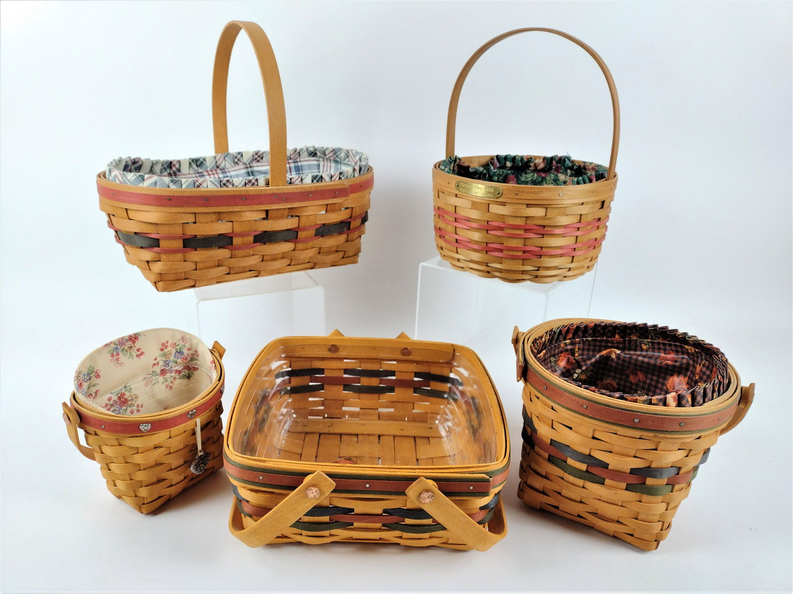 5 Spring and Fall Baskets Including Longaberger (1 of 9)