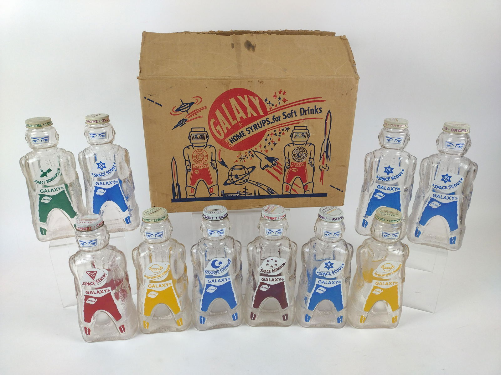 10 Galaxy Soda Syrup Bottles with Box (1 of 3)