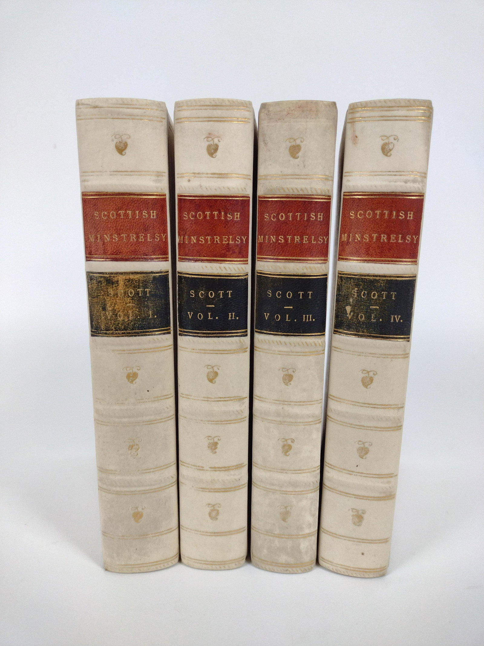 4 Vols. Political Works of Sir Walter Scott: Volumes 1-4 of a 12 volume set. Includes 'Mintrelsy of the Scottish Border' parts 1-3. Published 1848. DM IMPORTANT: Before bidding, please read the terms and conditions. When you registered for the a