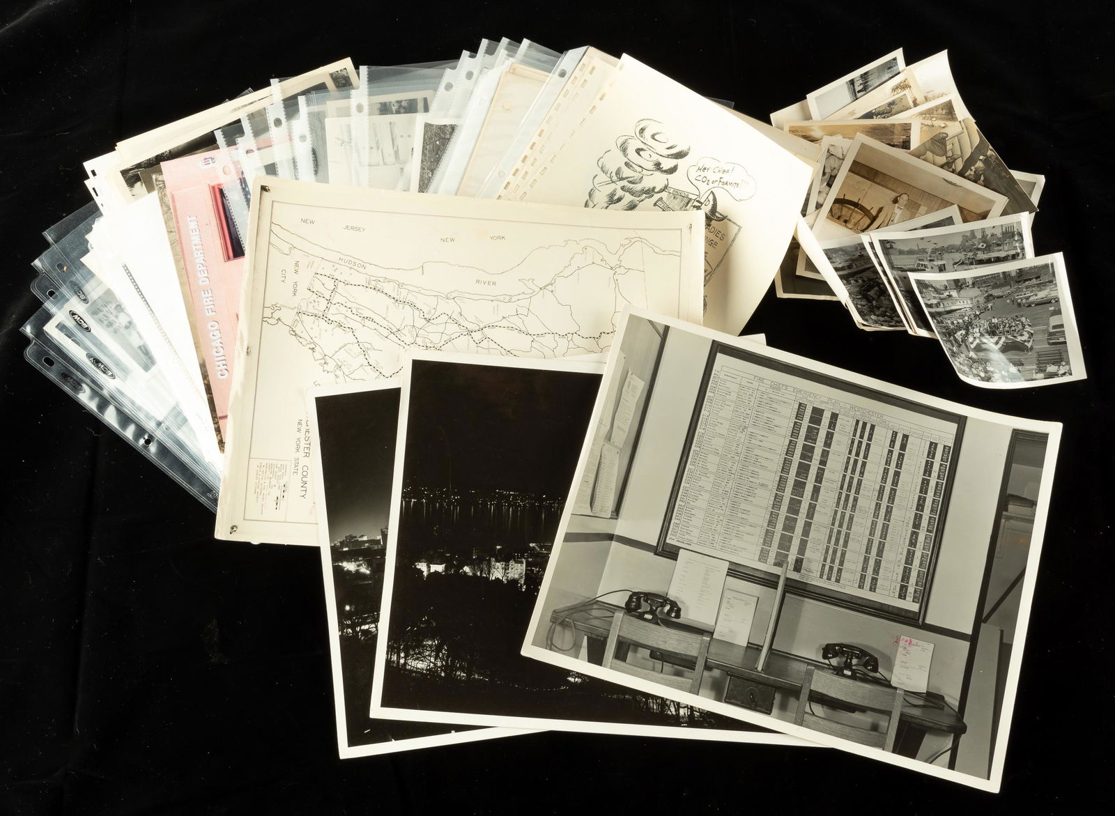 Group of Disaster and Fire Fighting Photographs (1 of 12)