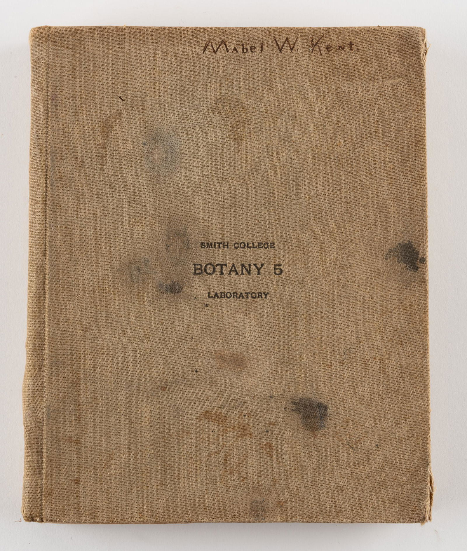 Smith College Botany Notebook (1 of 13)