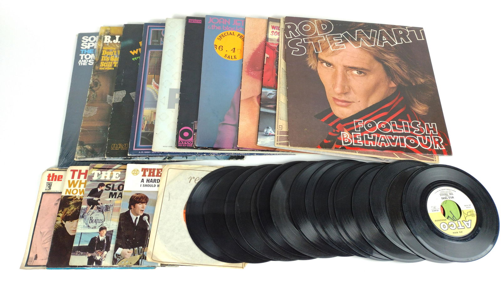 33 Classic Rock Records incl The Beatles (1 of 5)