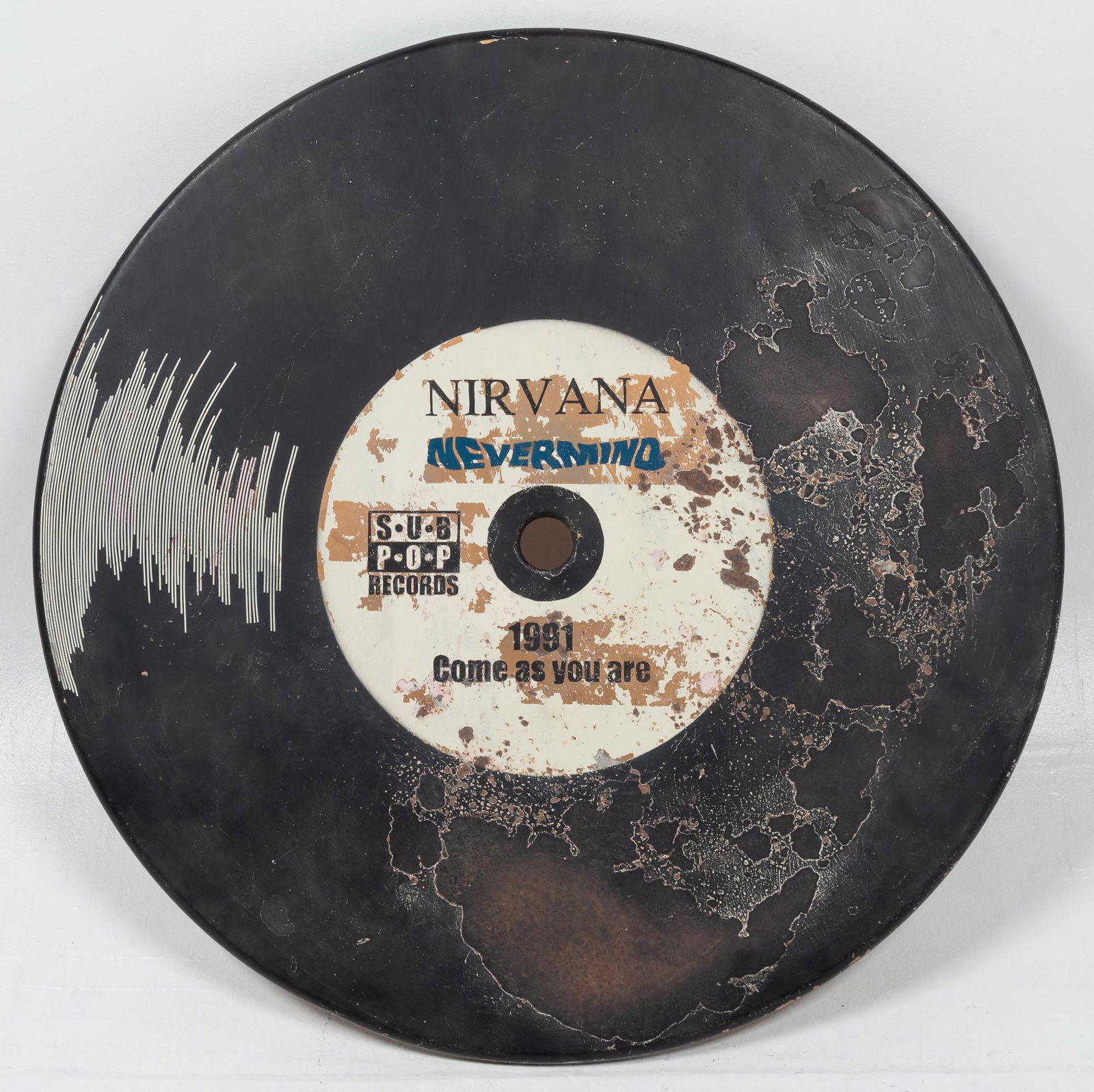 42" Nirvana Nevermind Record Shop Sign (1 of 3)