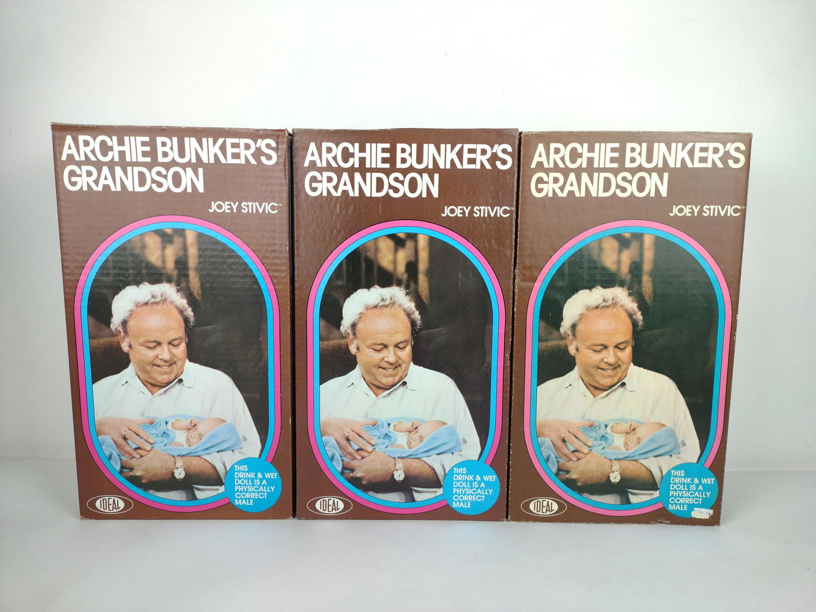 3 Archie Bunker's Grandson Joey Stivic Dolls (1 of 5)