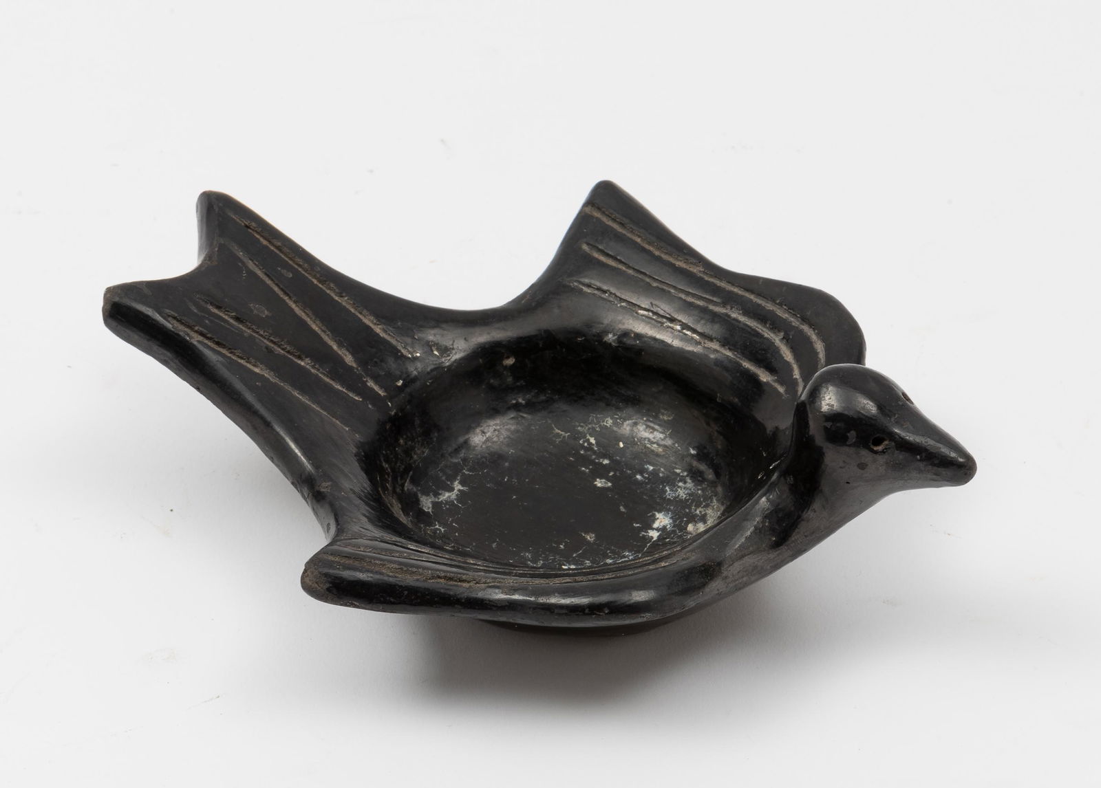 Santa Clara Pottery Bird Bowl (1 of 4)